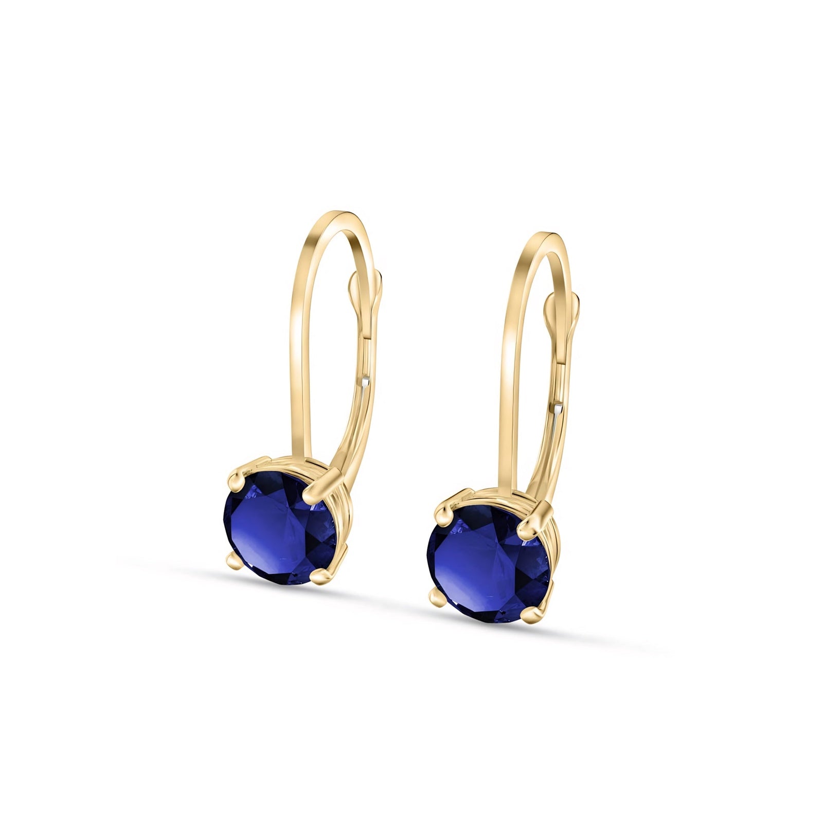 Yellow Gold Heritage Earrings Opal 10K — Lidia