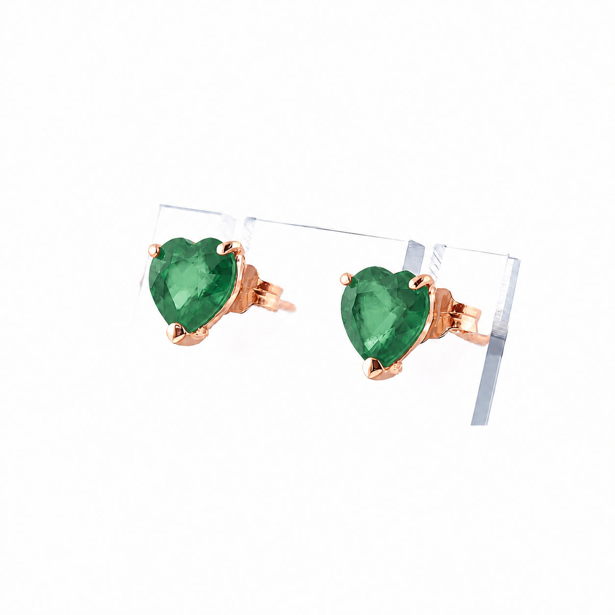 Rose Gold Grace Earrings Citrine 10K — Minerva