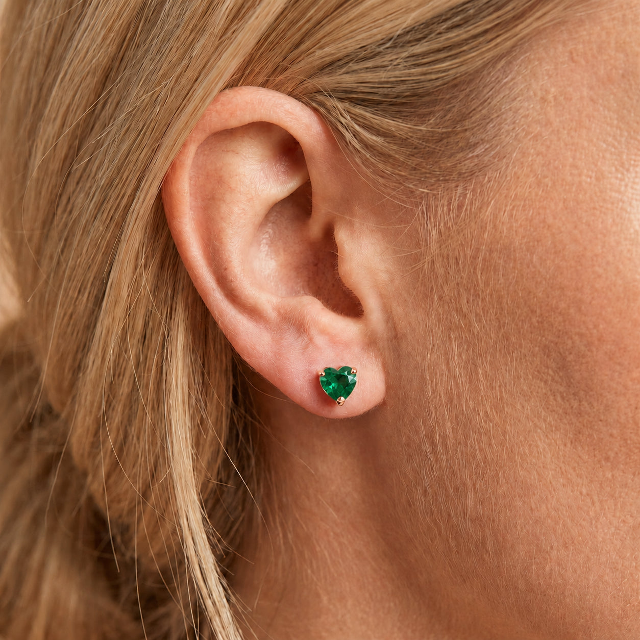Rose Gold Grace Earrings Citrine 10K — Minerva