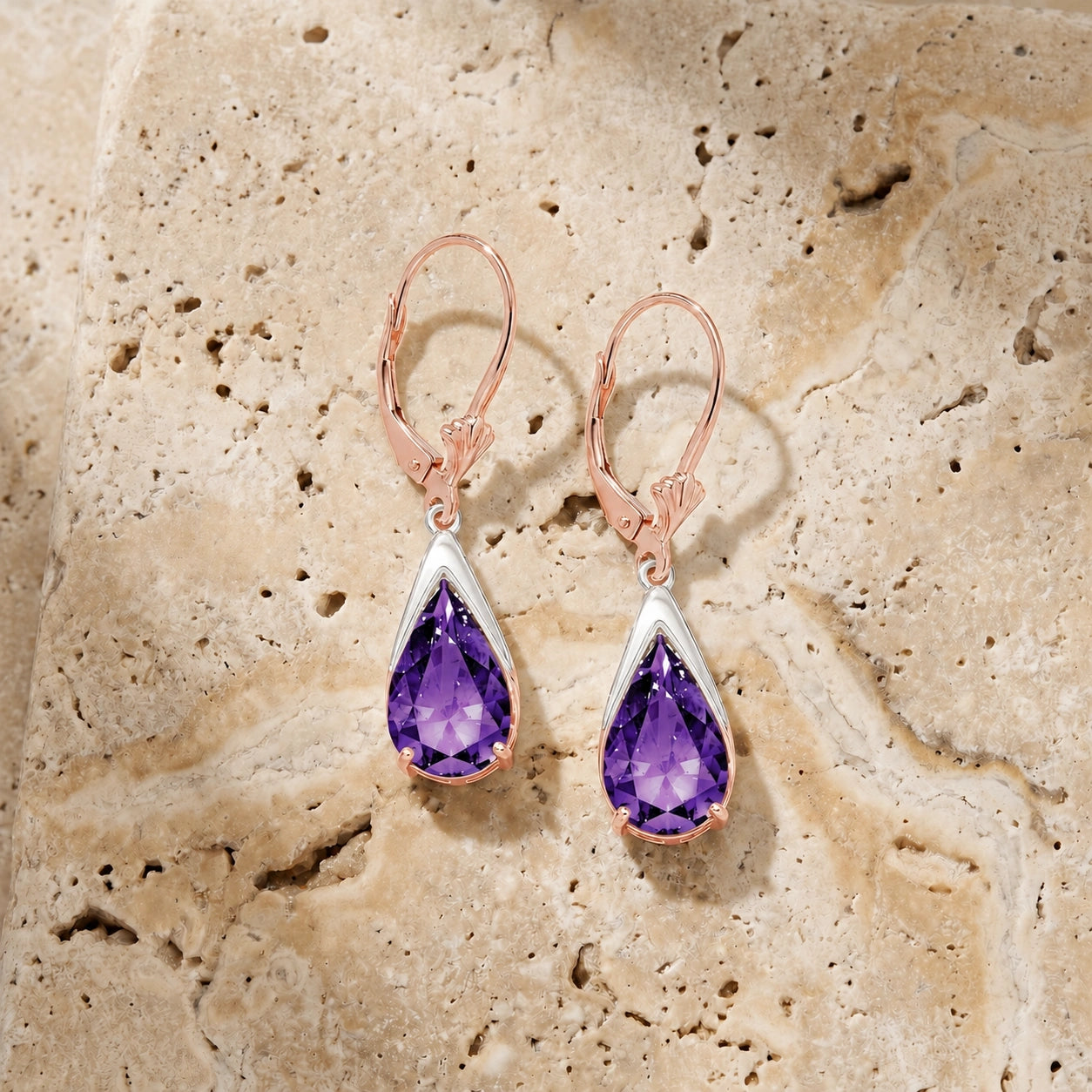 Rose Gold Amethyst — Mariaeusebia