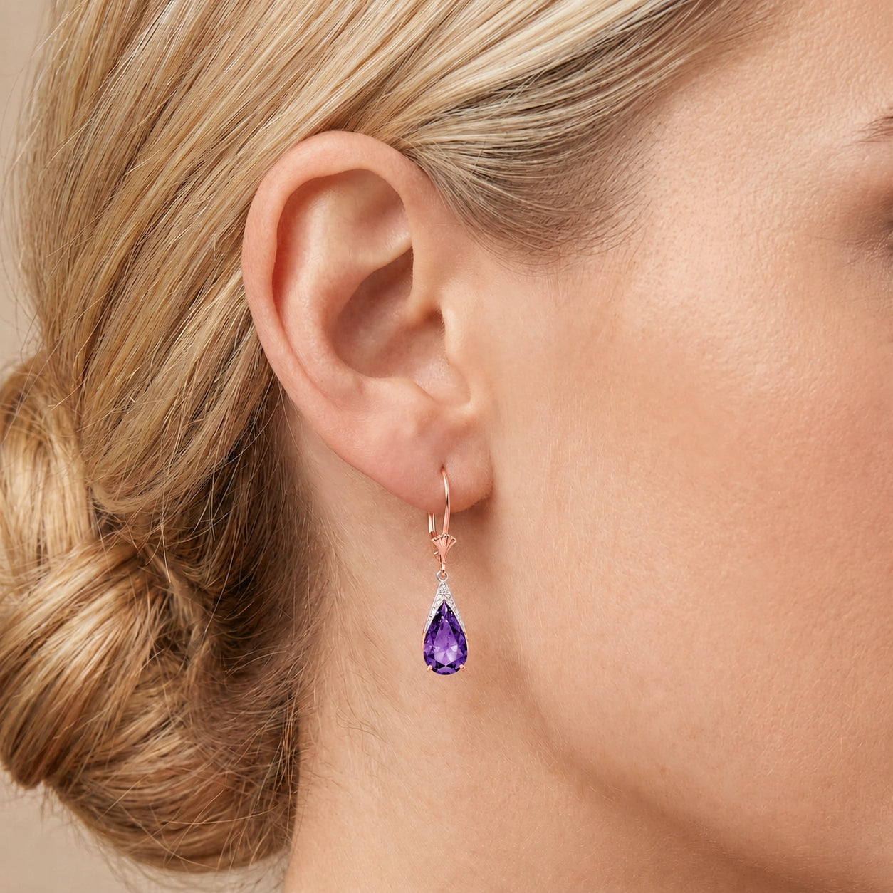 Rose Gold Amethyst — Mariaeusebia