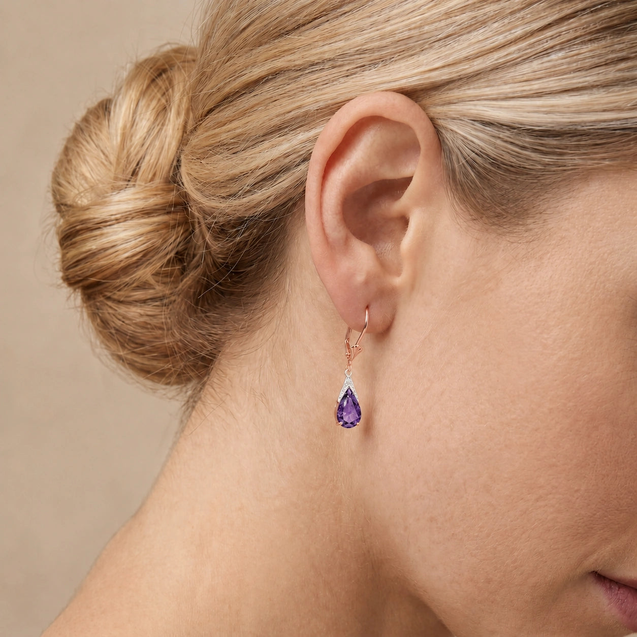 Rose Gold Amethyst — Mariaeusebia