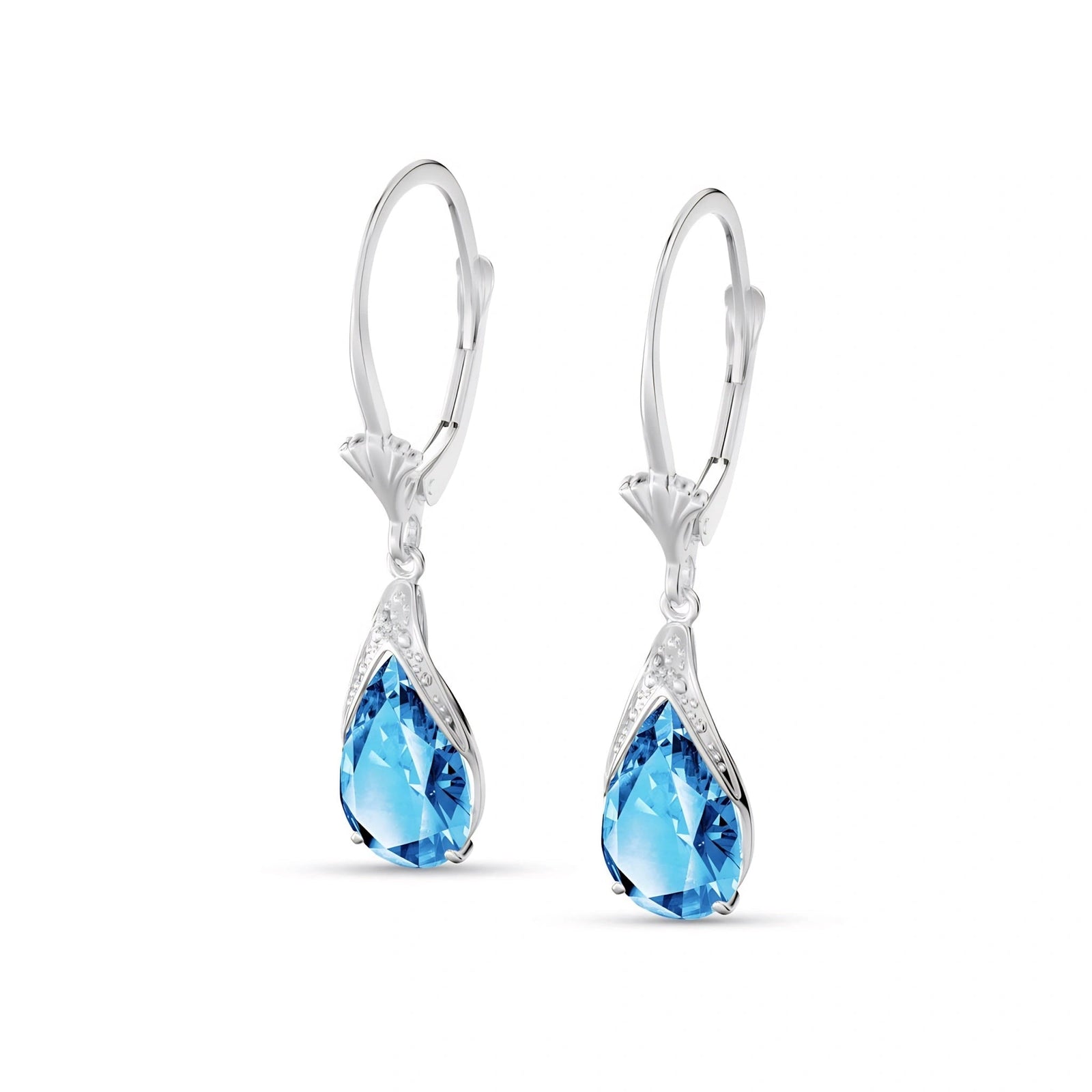 White Gold Blue Topaz — Mariaeusebia