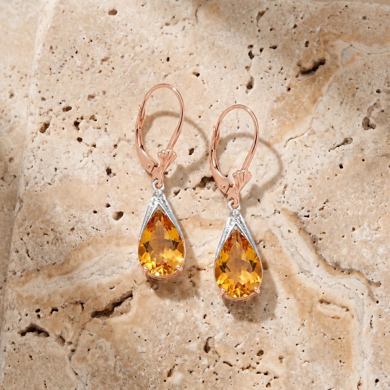 Rose Gold Citrine — Mariaeusebia