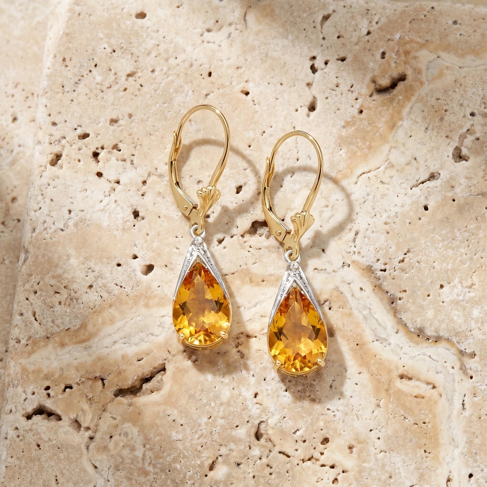 Yellow Gold Citrine — Mariaeusebia