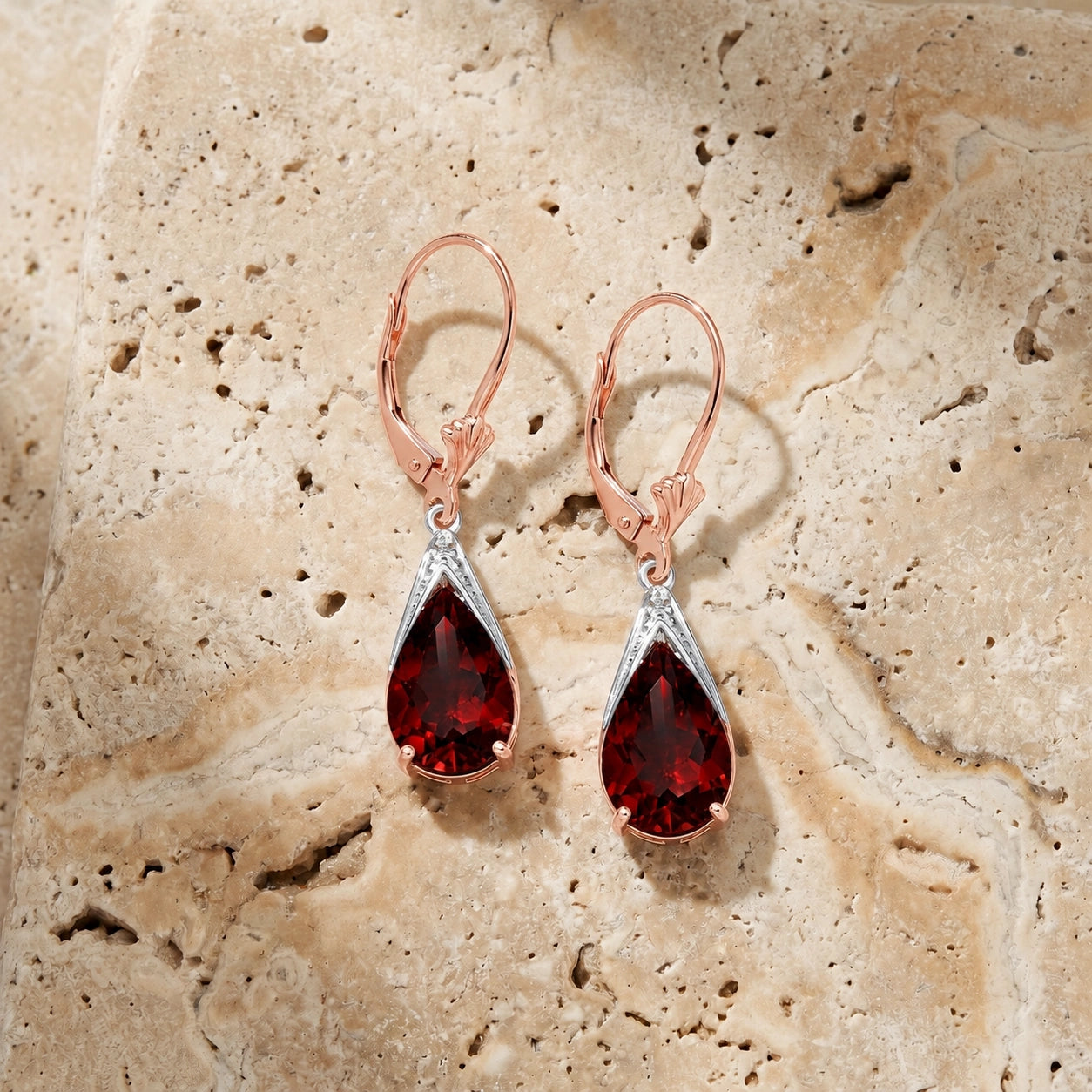 Rose Gold Garnet — Mariaeusebia