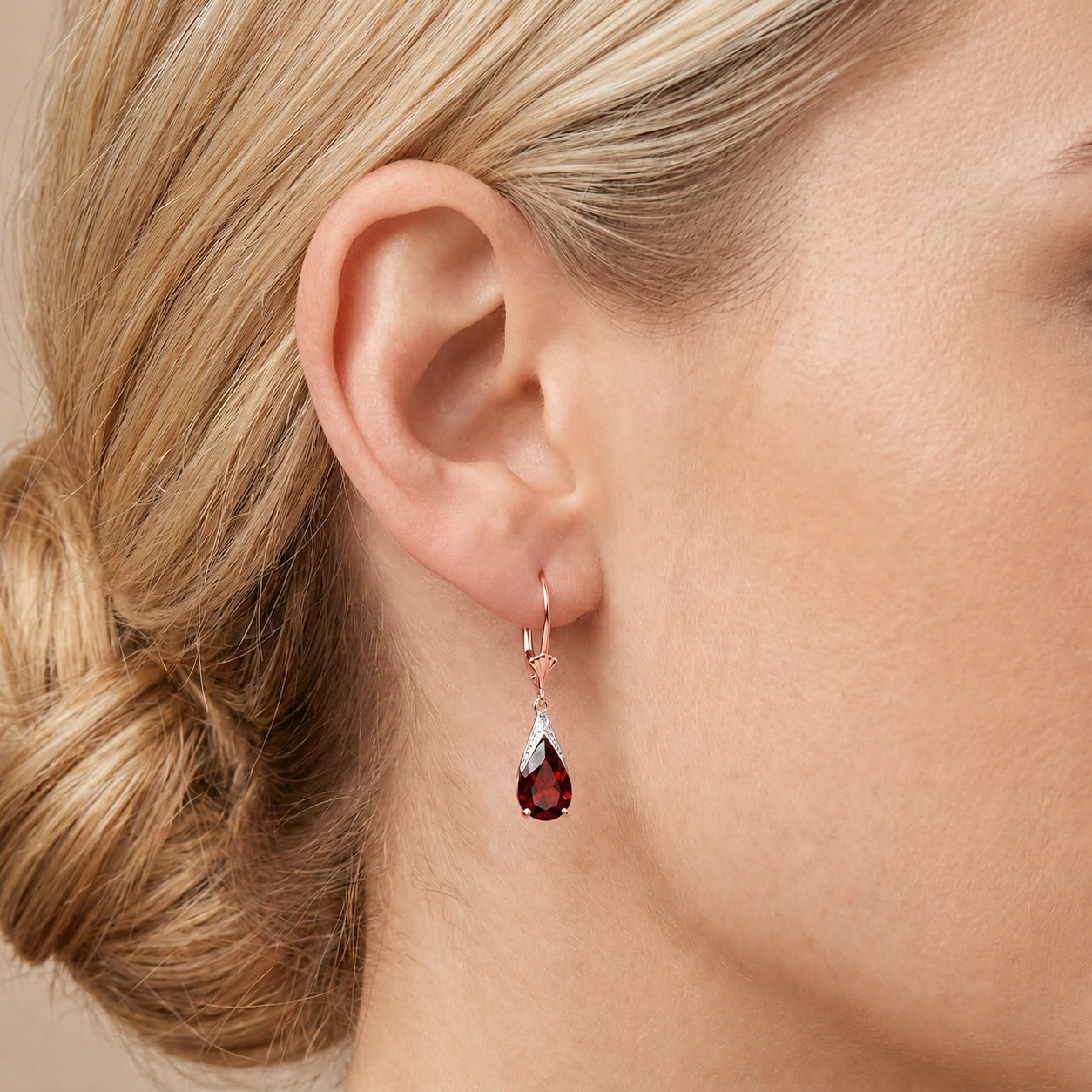 Rose Gold Garnet — Mariaeusebia