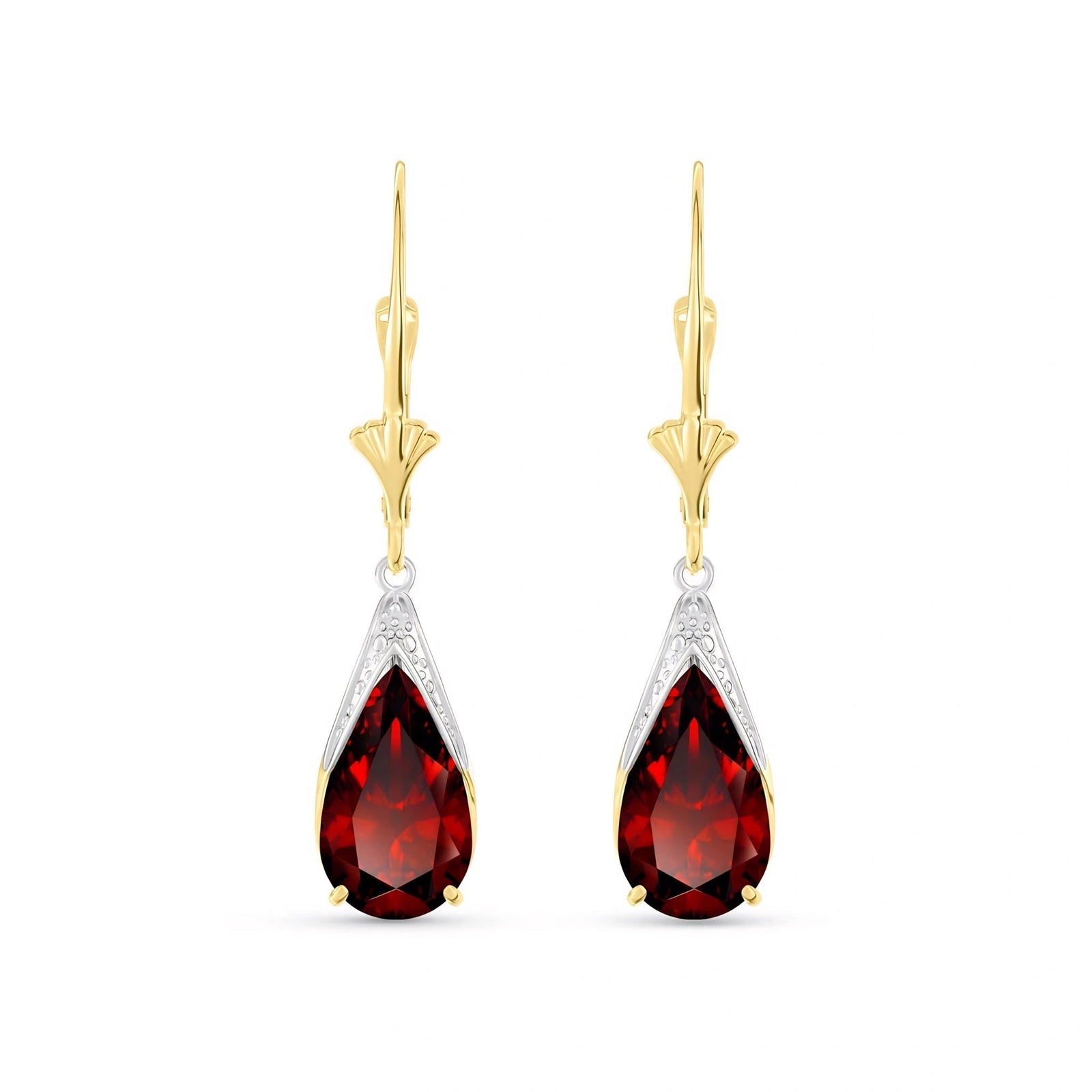 Yellow Gold Garnet — Mariaeusebia