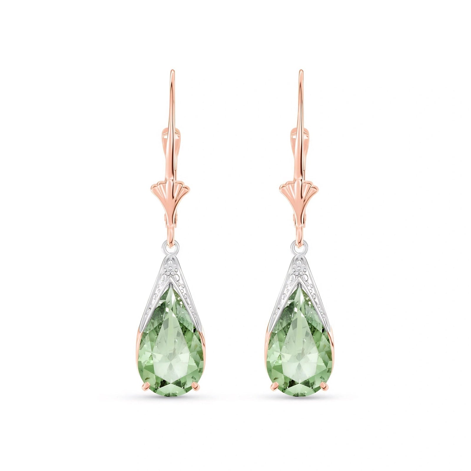Rose Gold Green Amethyst — Mariaeusebia
