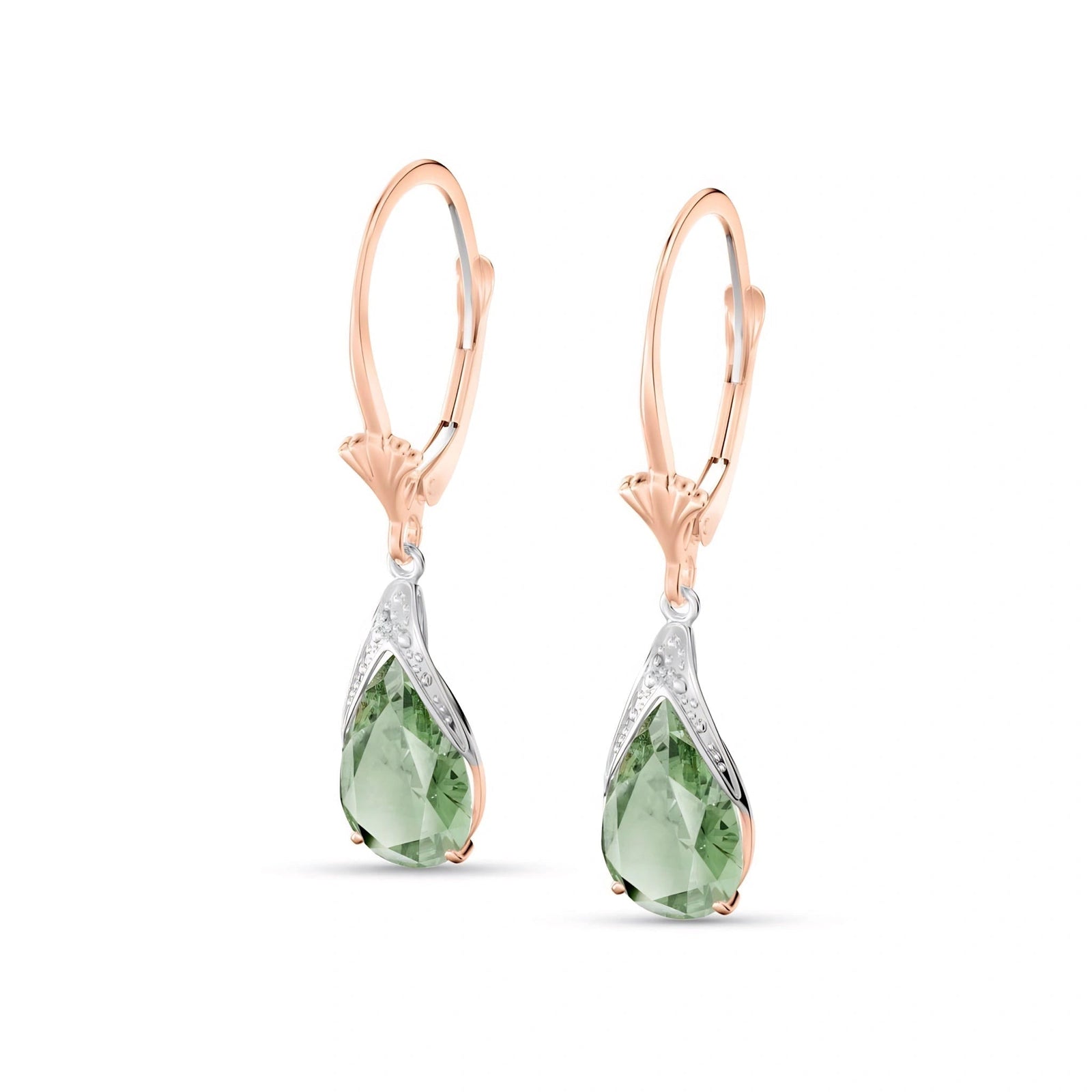 Rose Gold Green Amethyst — Mariaeusebia