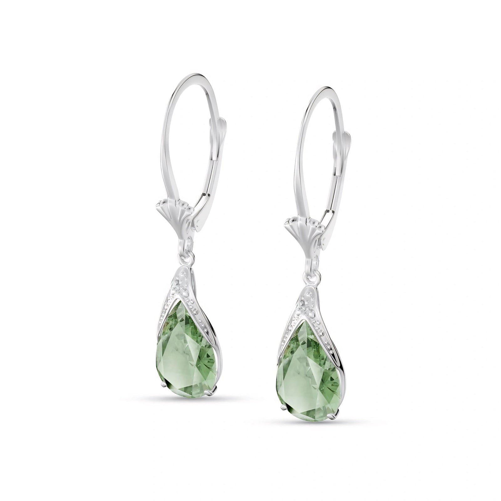 White Gold Green Amethyst — Mariaeusebia