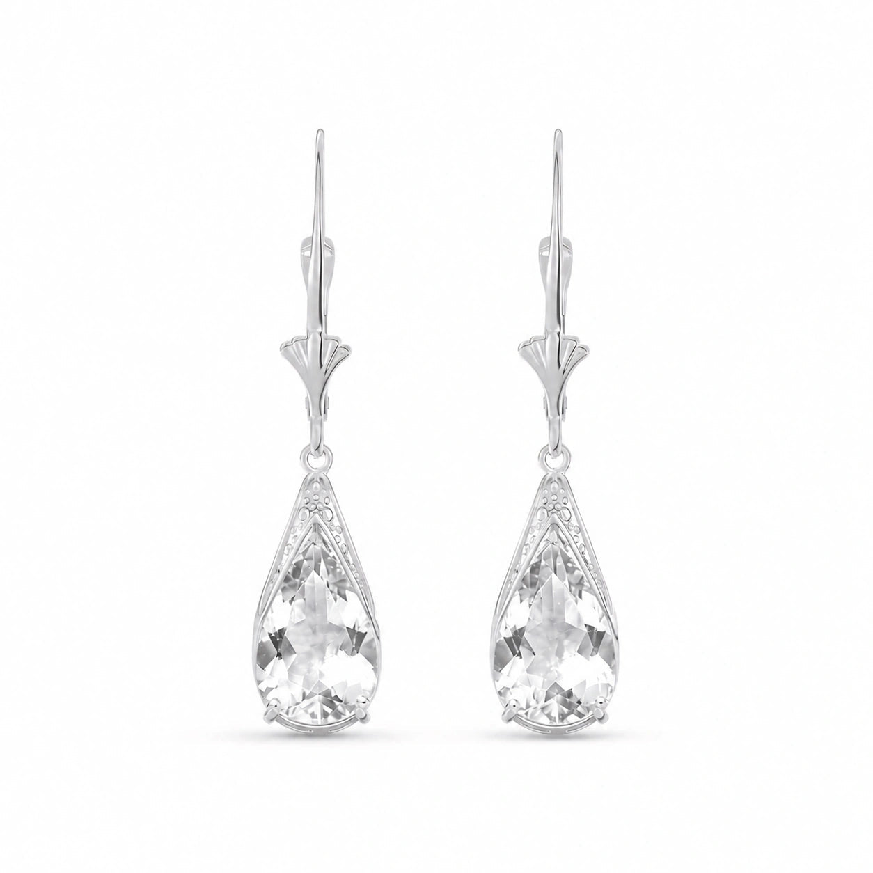 White Gold White Topaz — Mariaeusebia