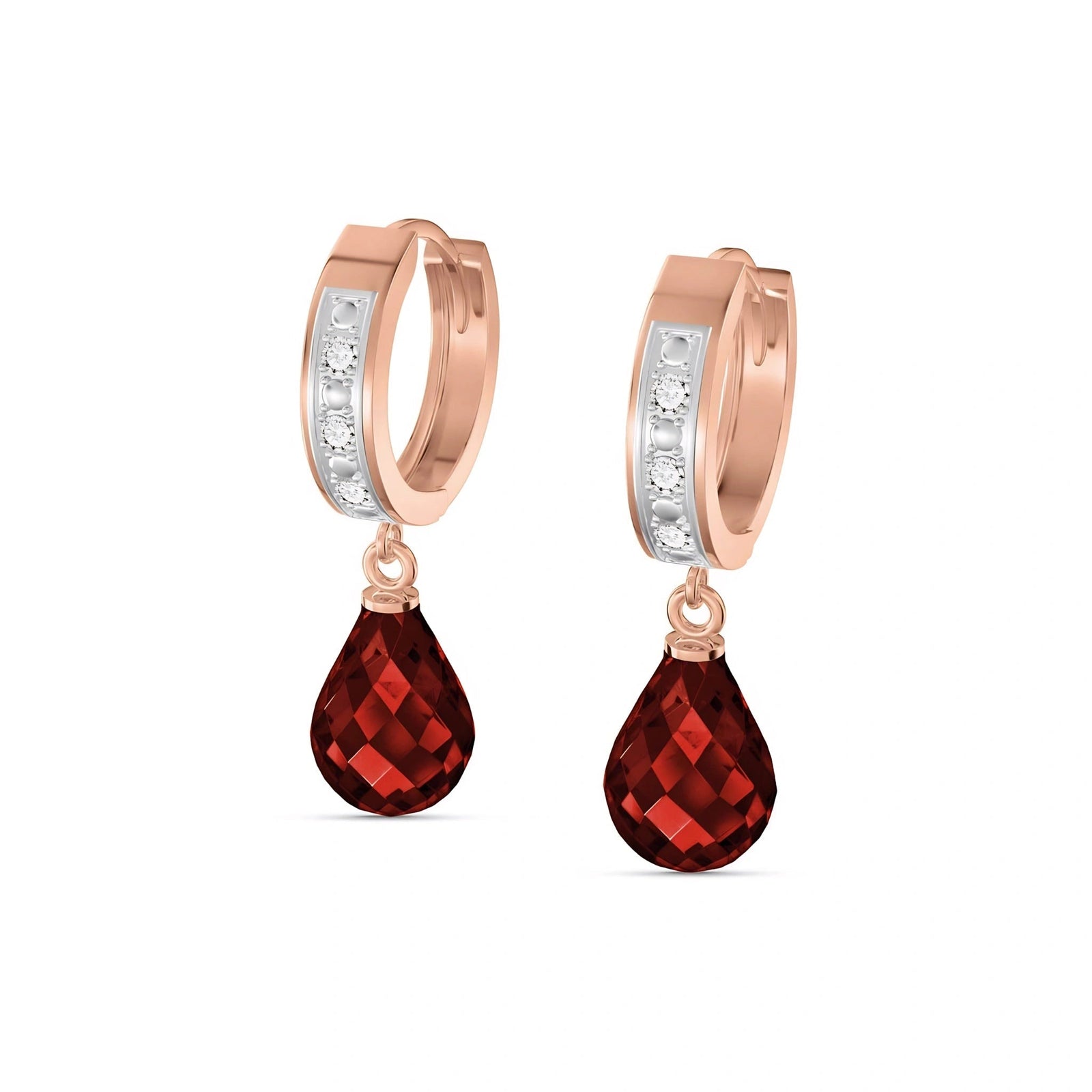 Rose Gold Diamond & Garnet — Mariaevangelina