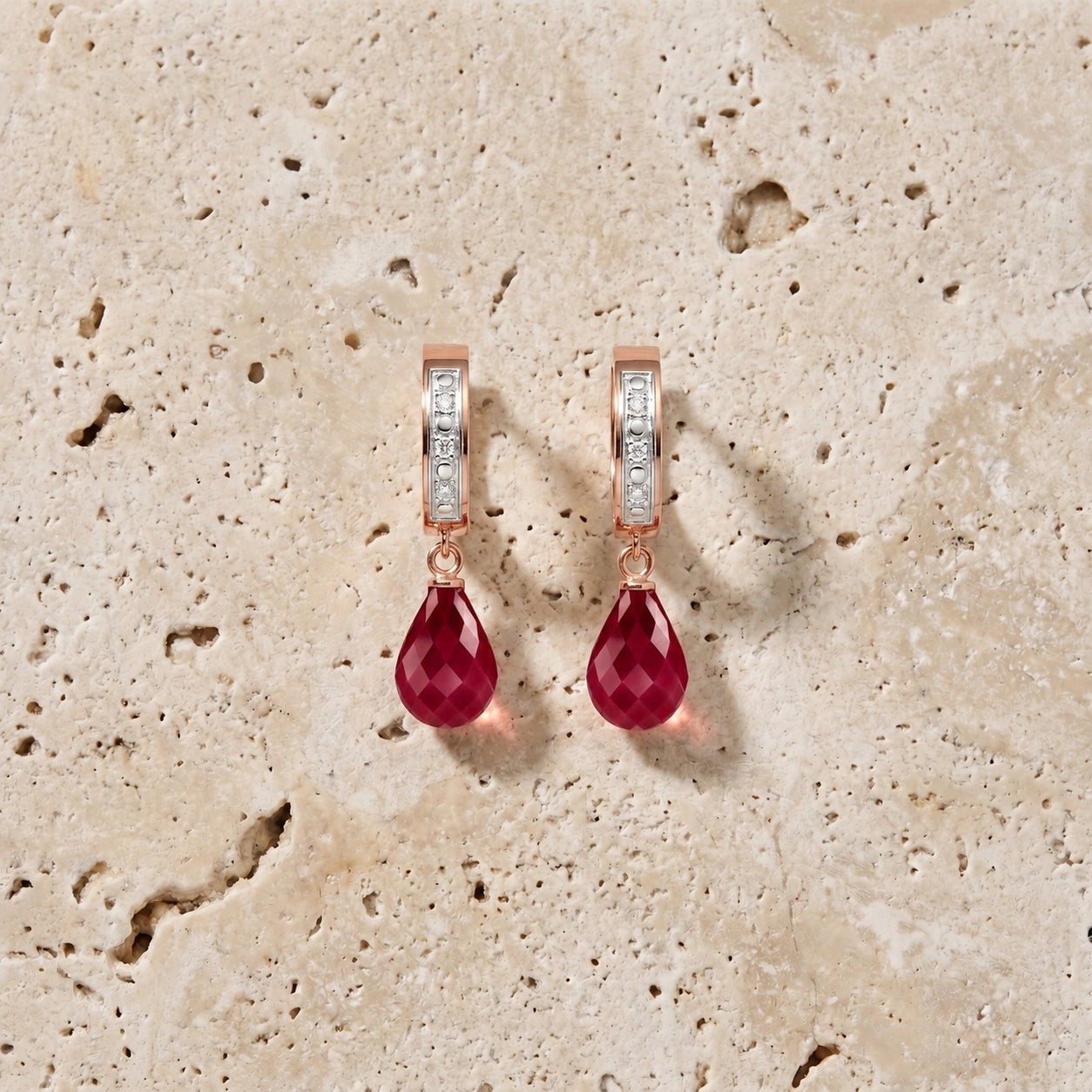 Rose Gold Diamond & Ruby — Mariaevangelina