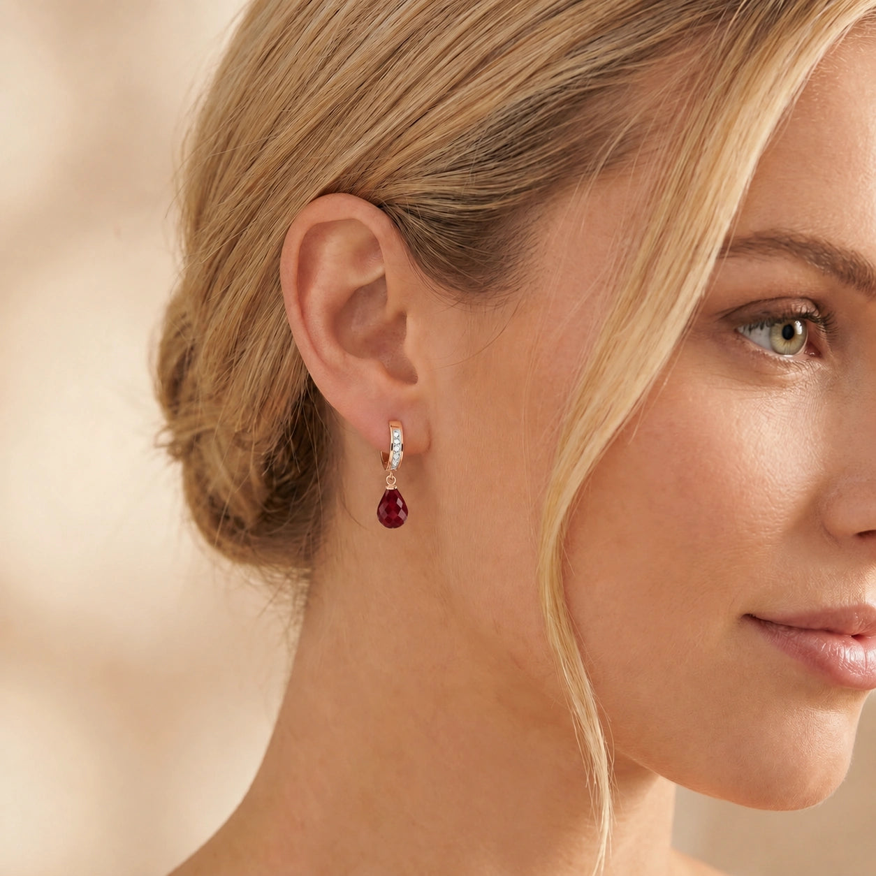 Rose Gold Diamond & Ruby — Mariaevangelina