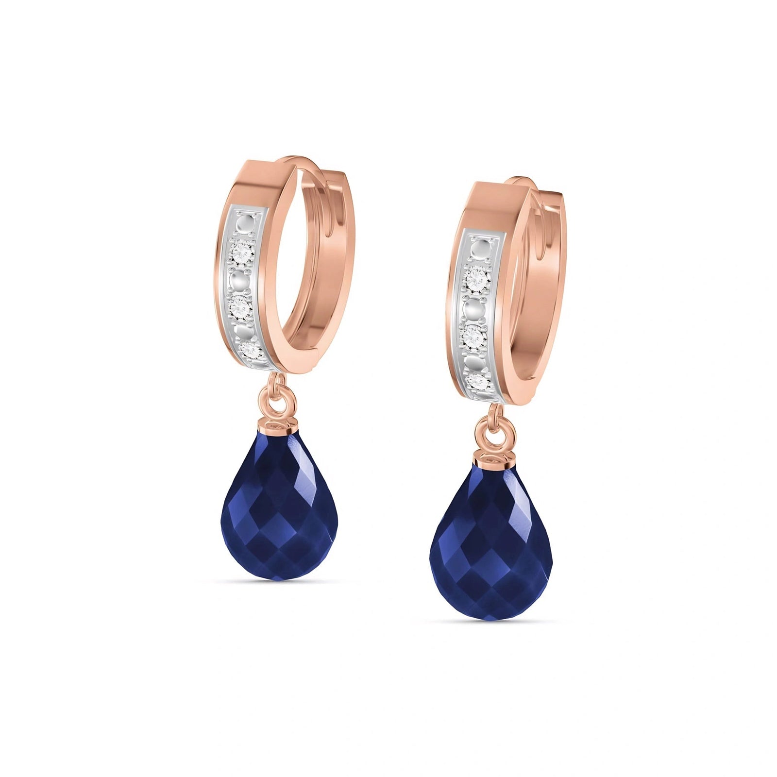 Rose Gold Diamond & Sapphire — Mariaevangelina