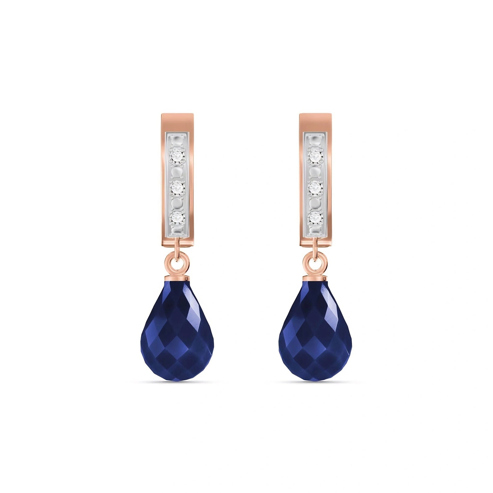 Rose Gold Diamond & Sapphire — Mariaevangelina