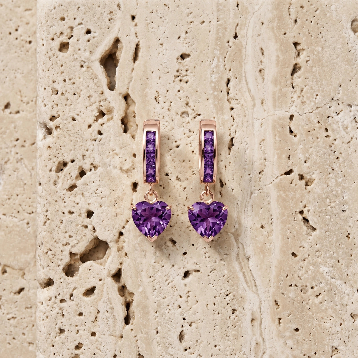 Rose Gold Amethyst — Mariaevelina