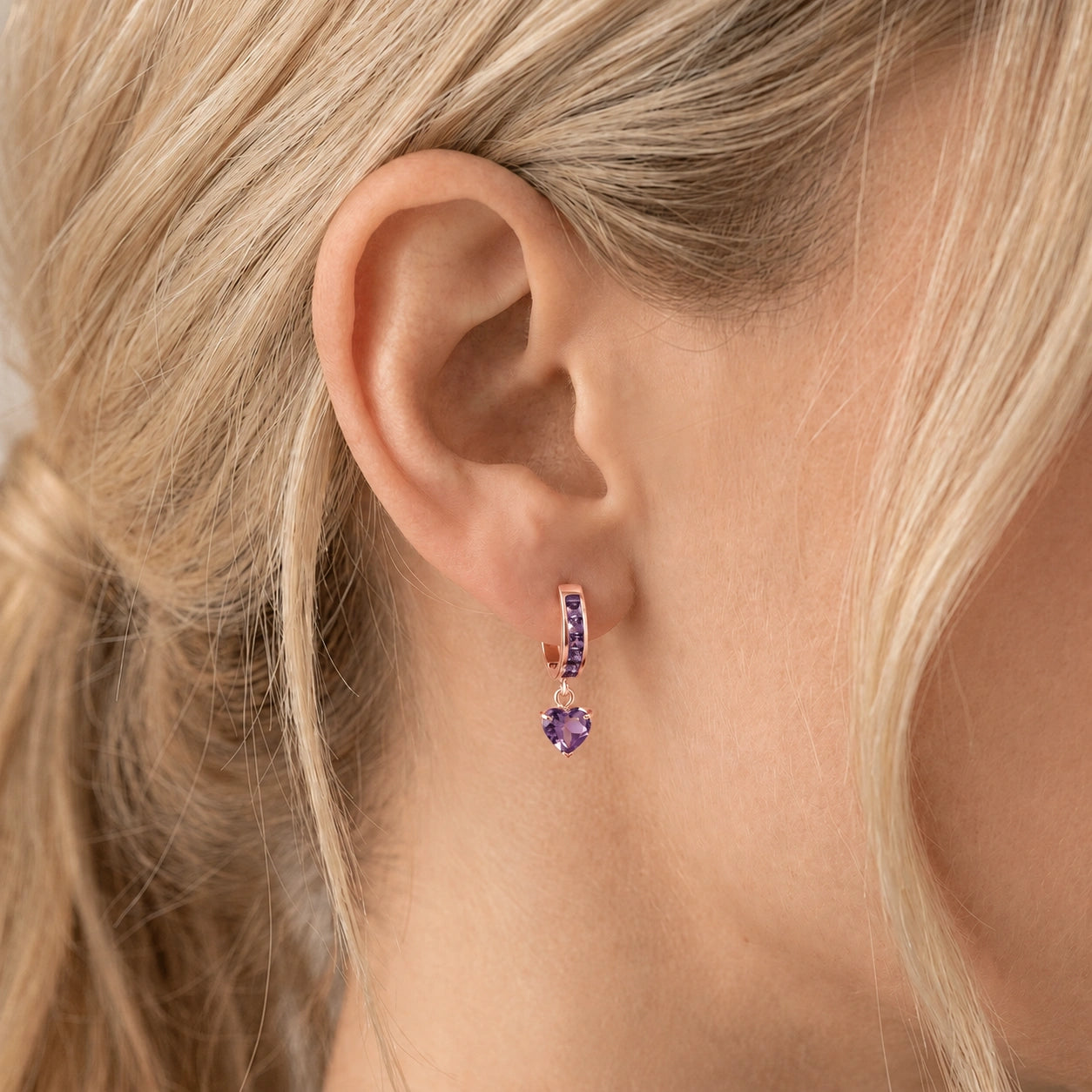 Rose Gold Amethyst — Mariaevelina