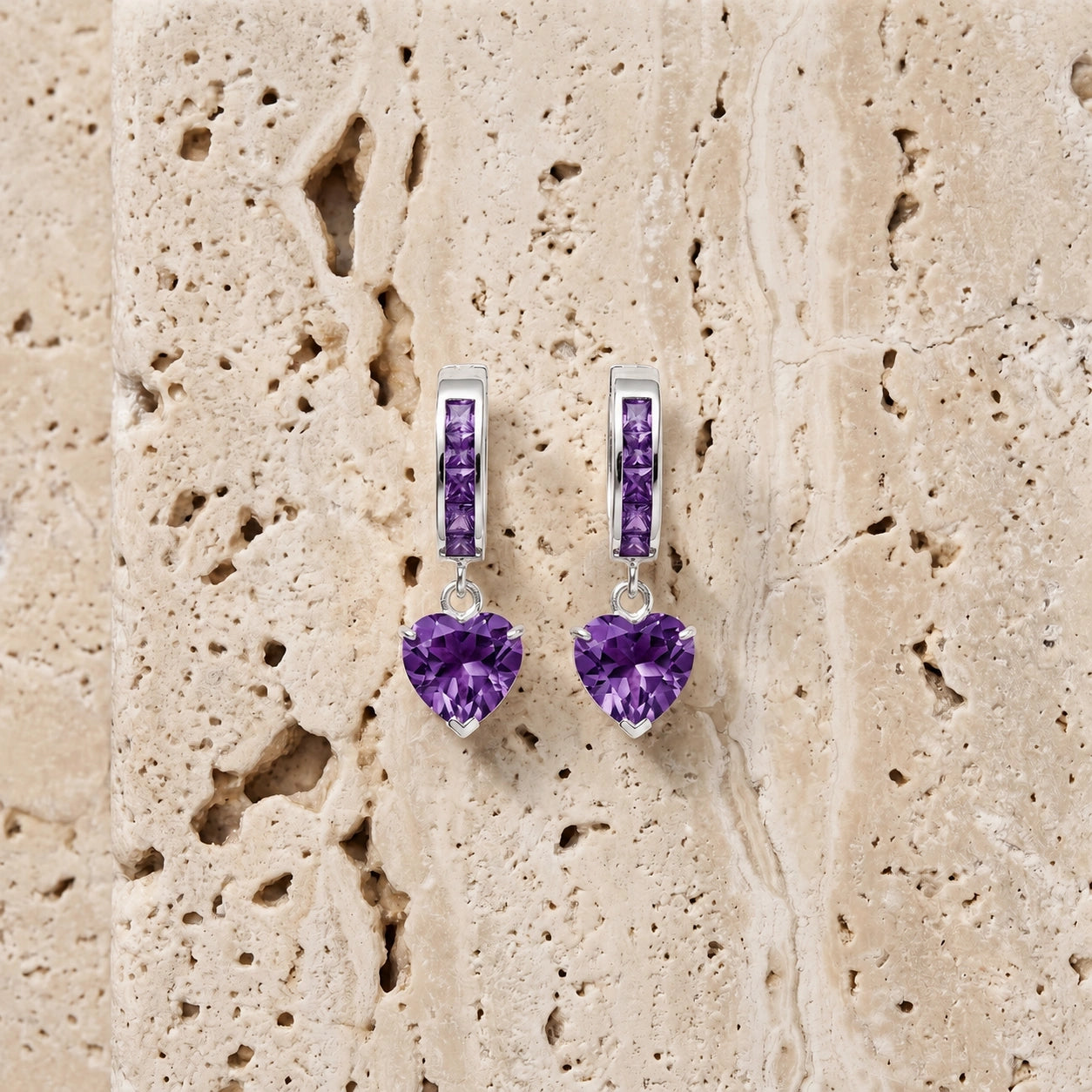 White Gold Amethyst — Mariaevelina