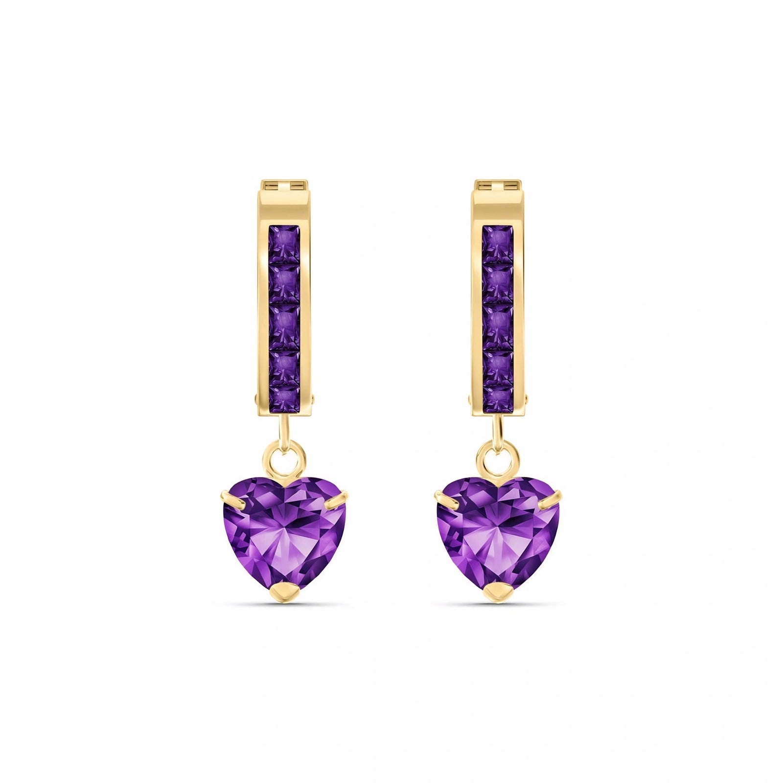 Yellow Gold Amethyst — Mariaevelina