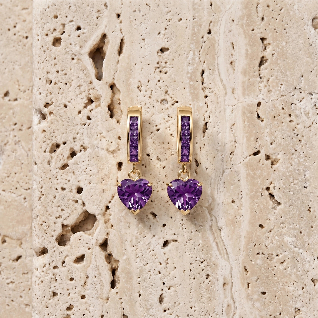 Yellow Gold Amethyst — Mariaevelina