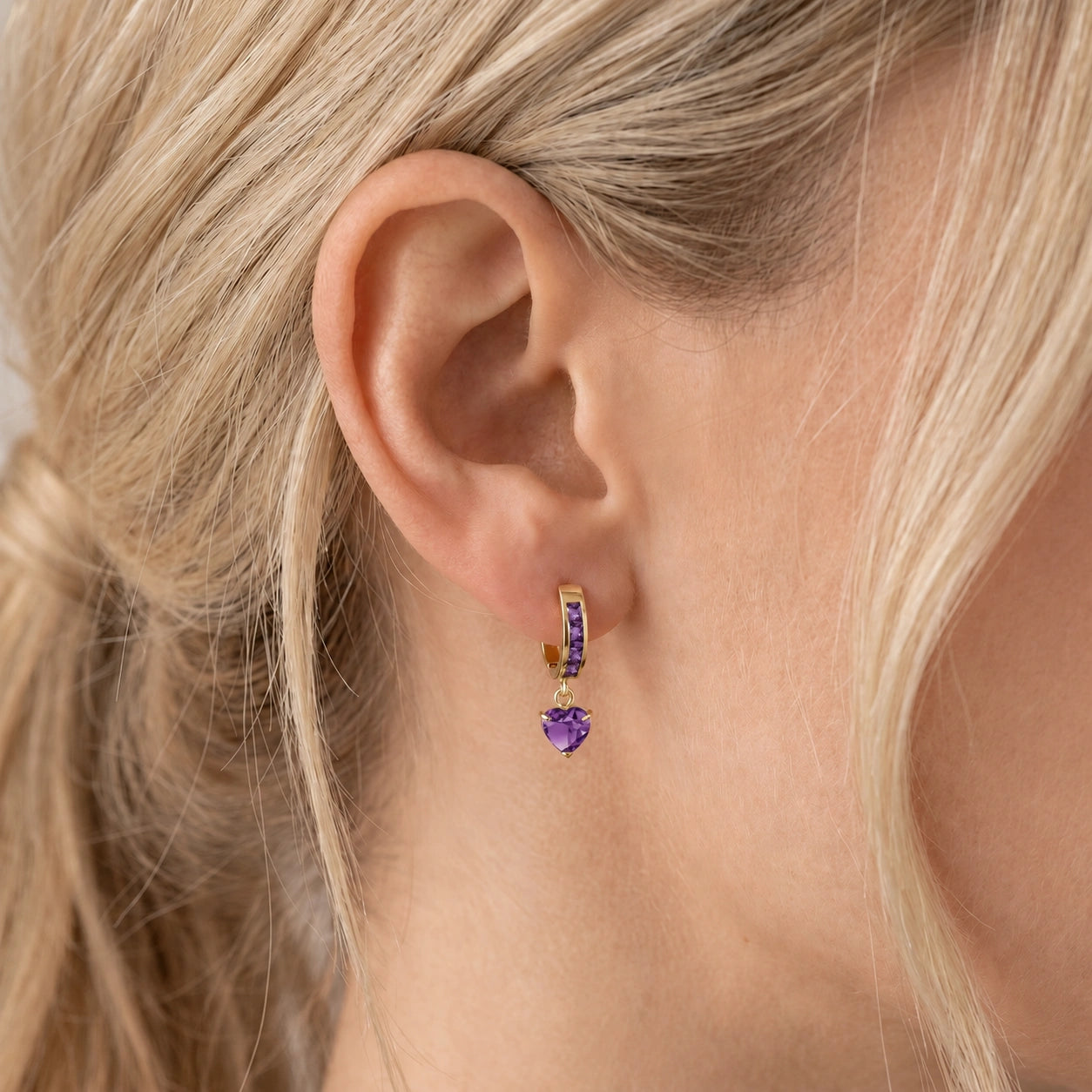Yellow Gold Amethyst — Mariaevelina