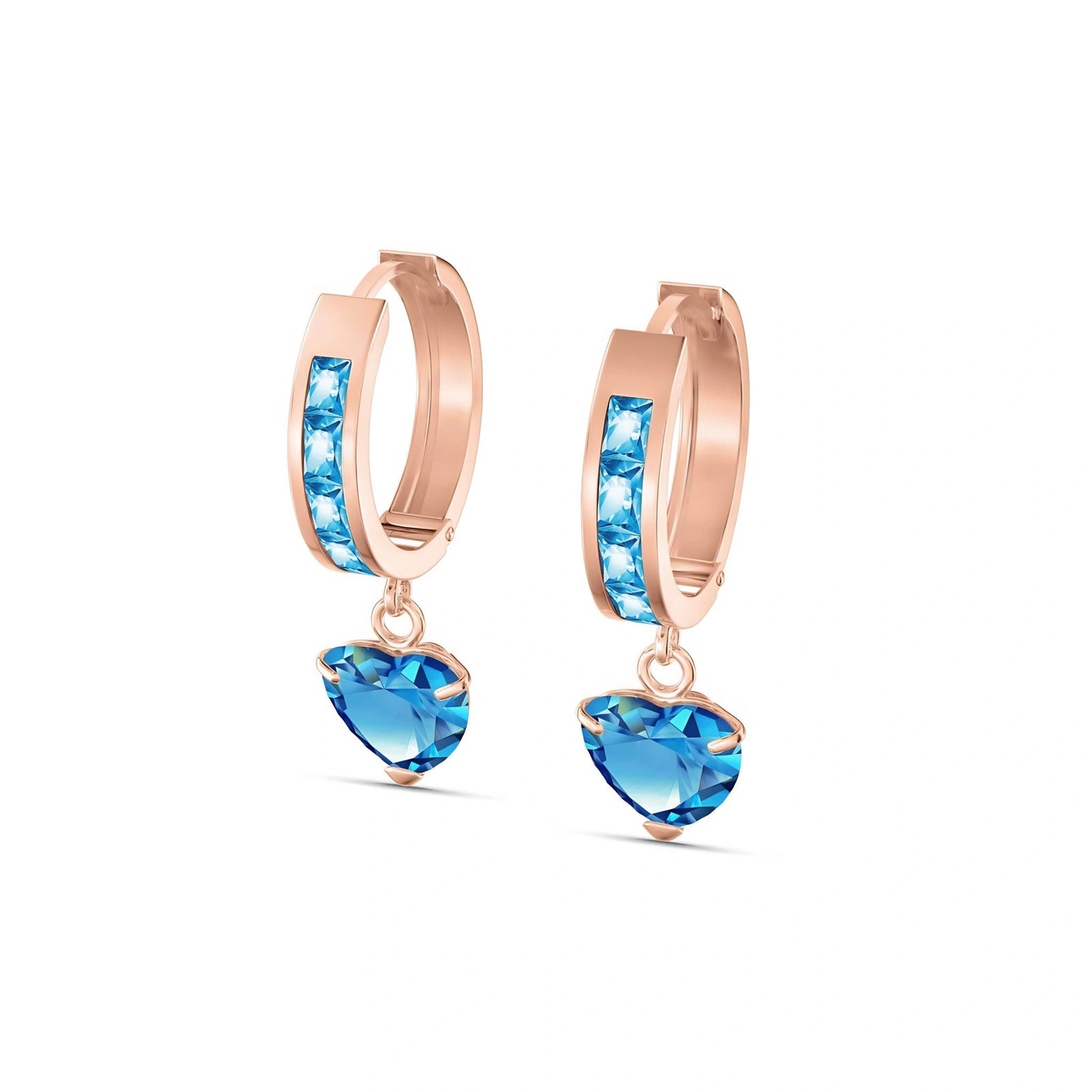 Rose Gold Blue Topaz — Mariaevelina