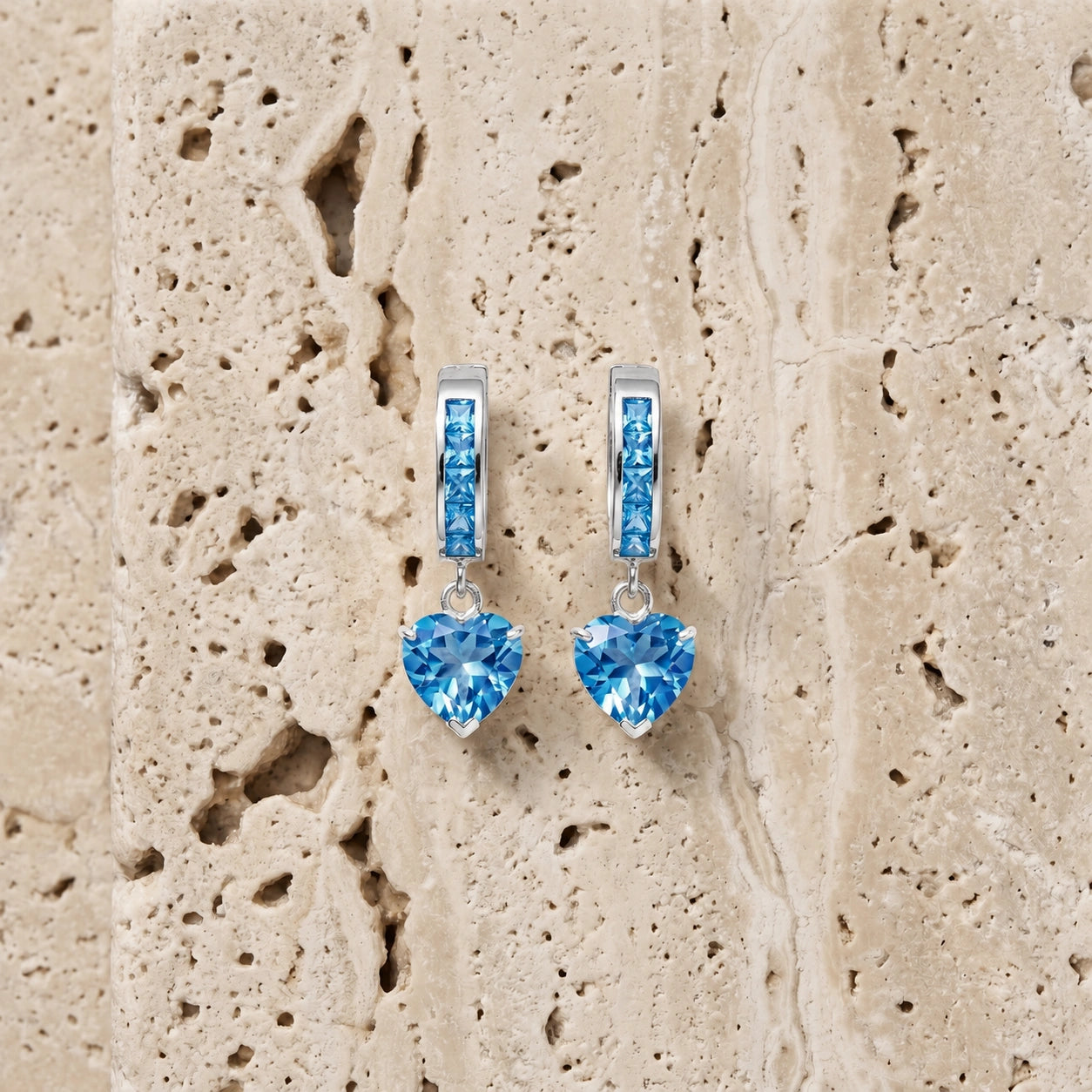 White Gold Blue Topaz — Mariaevelina