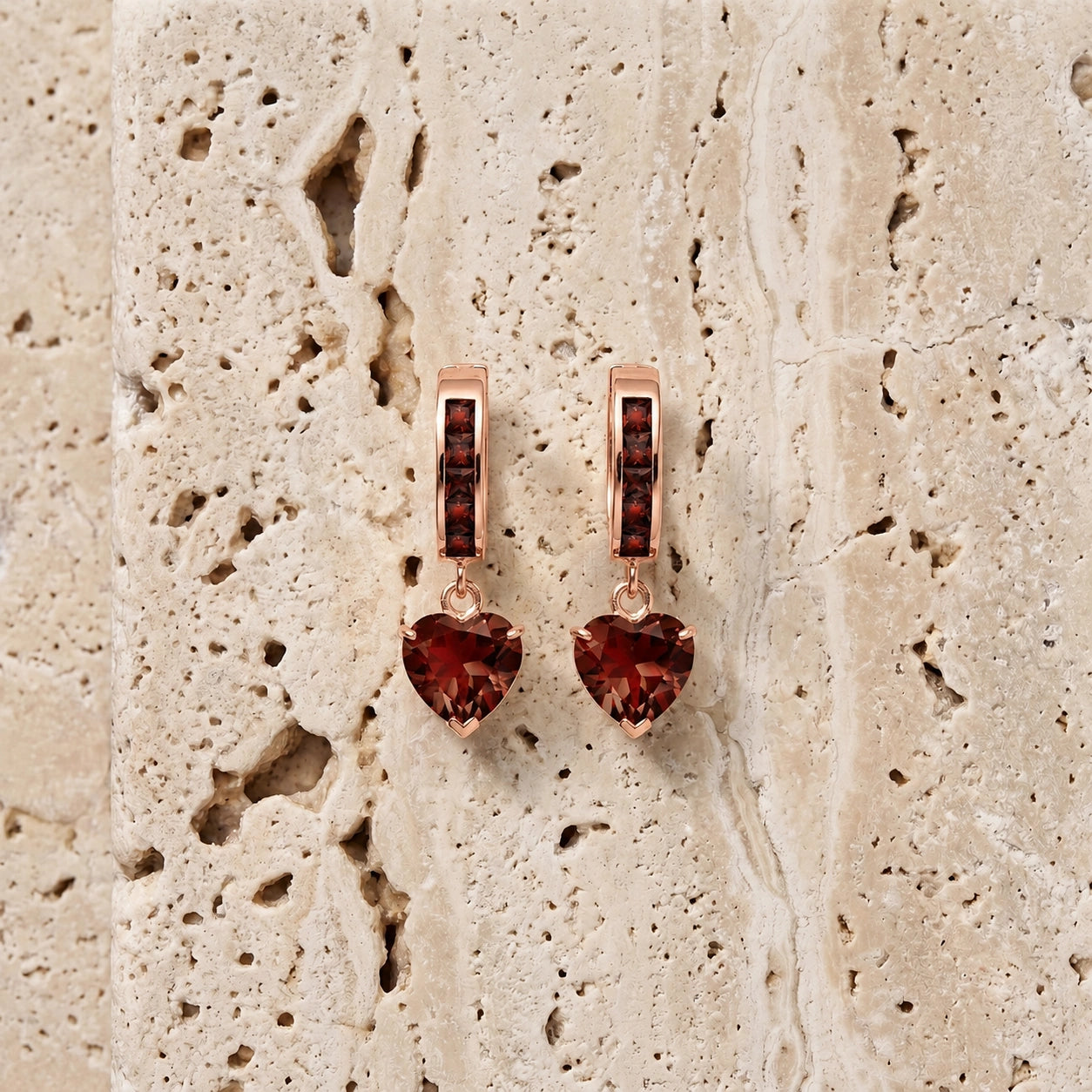 Rose Gold Garnet — Mariaevelina