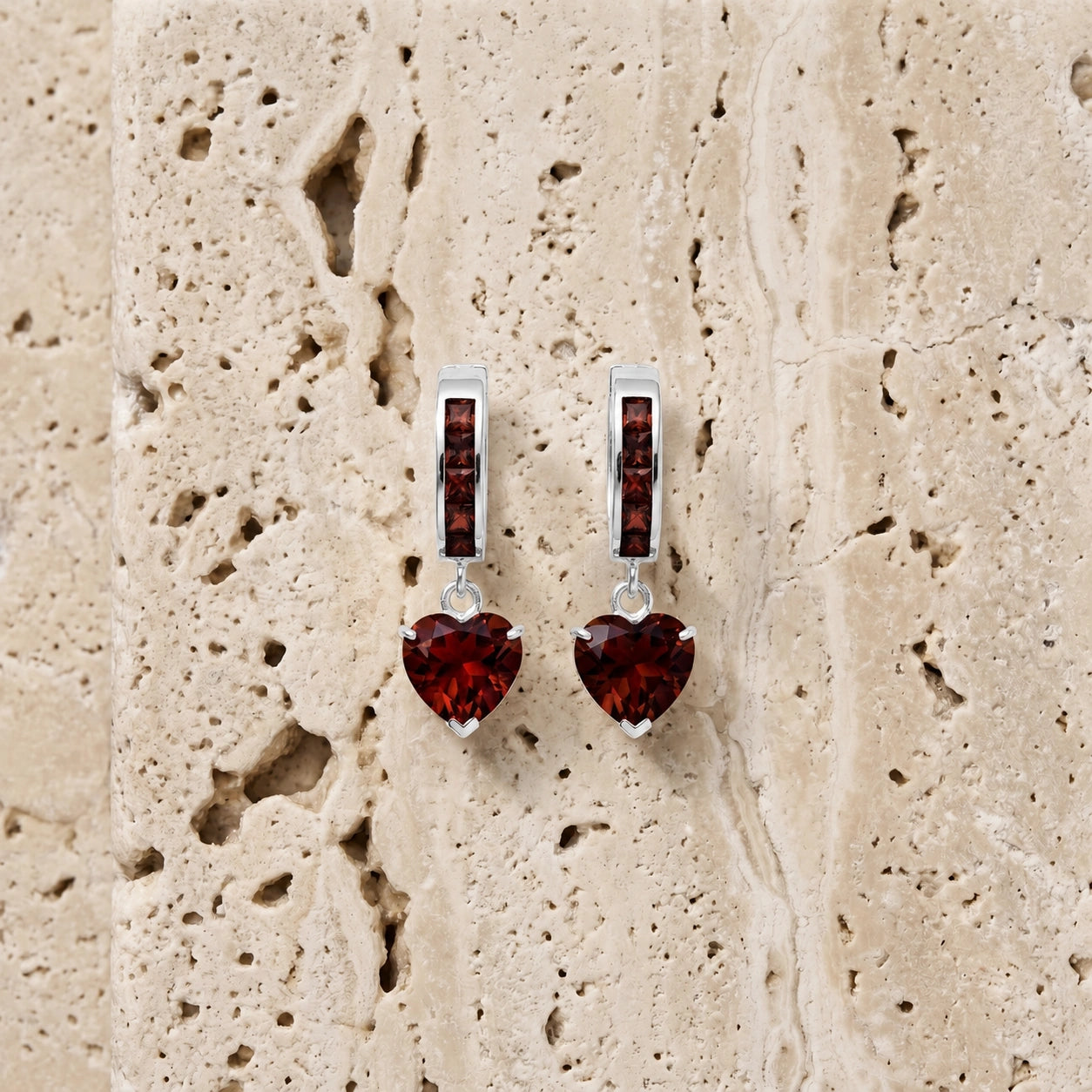 White Gold Garnet — Mariaevelina