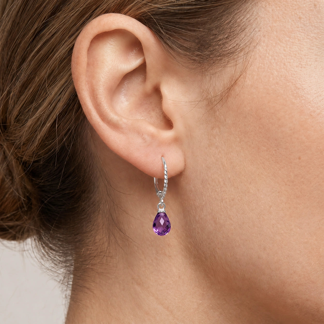 White Gold Amethyst — Mariafabiola