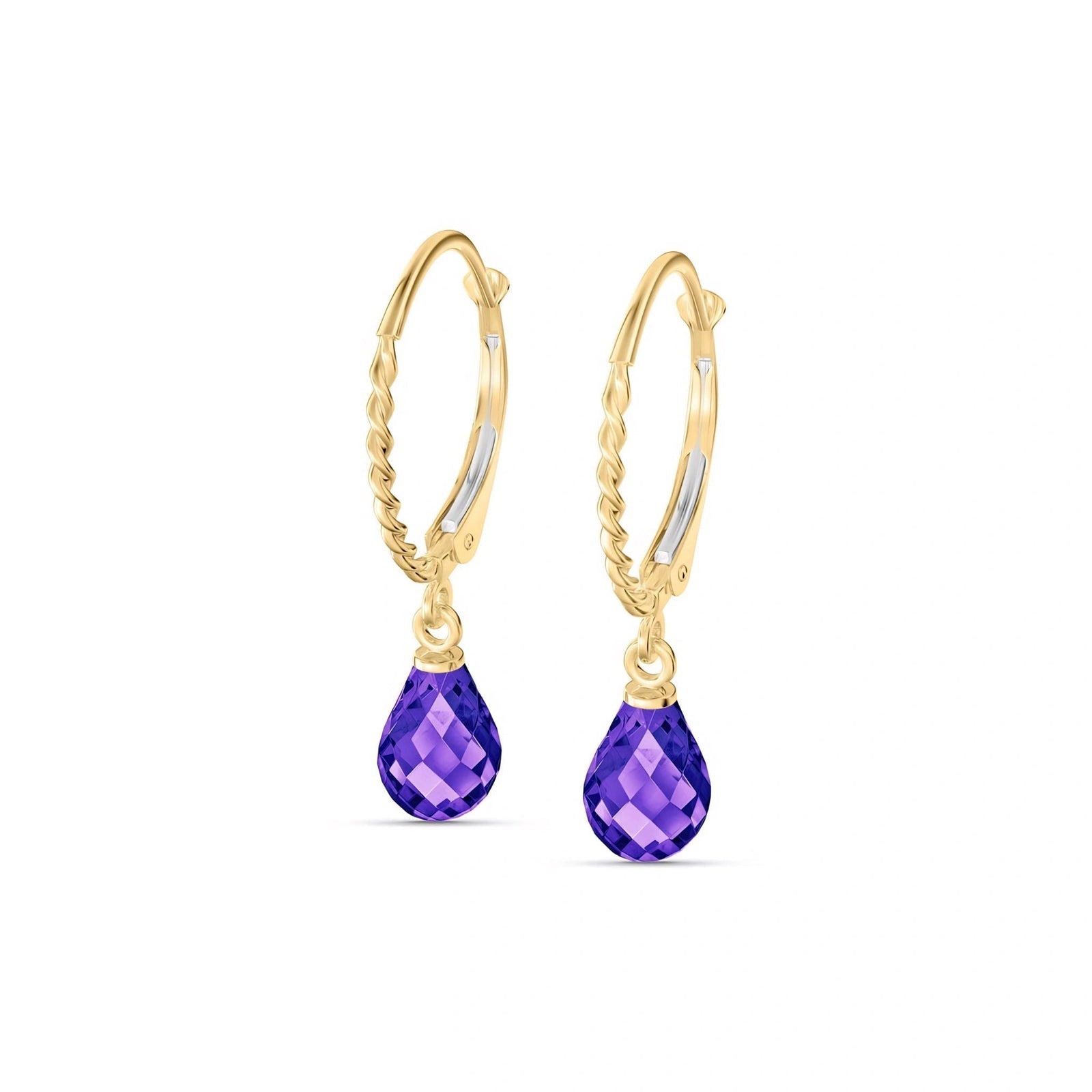 Yellow Gold Amethyst — Mariafabiola