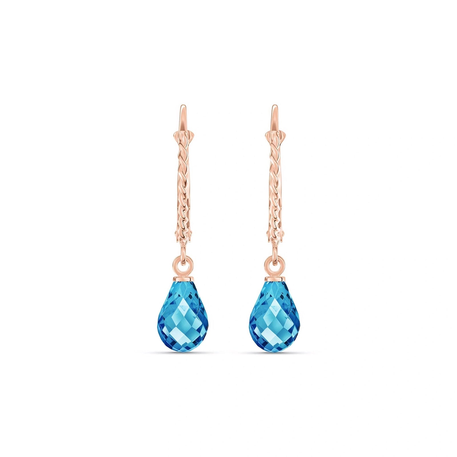 Rose Gold Blue Topaz — Mariafabiola