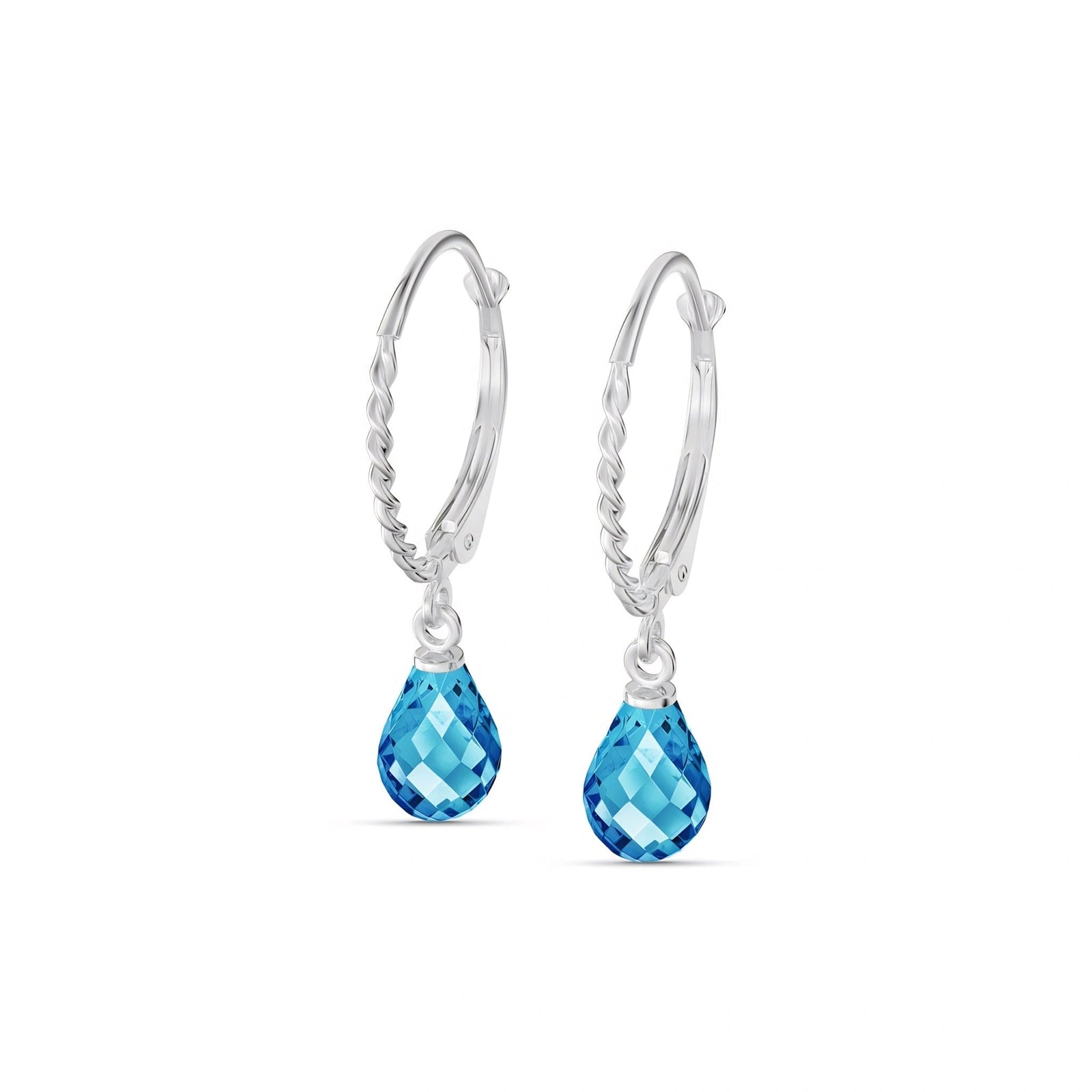 White Gold Blue Topaz — Mariafabiola