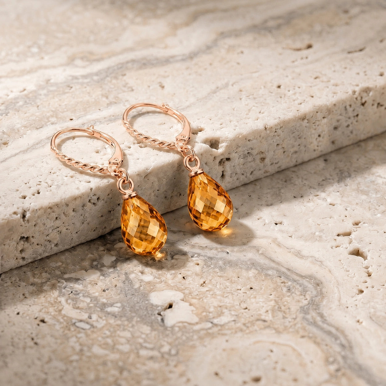 Rose Gold Citrine — Mariafabiola