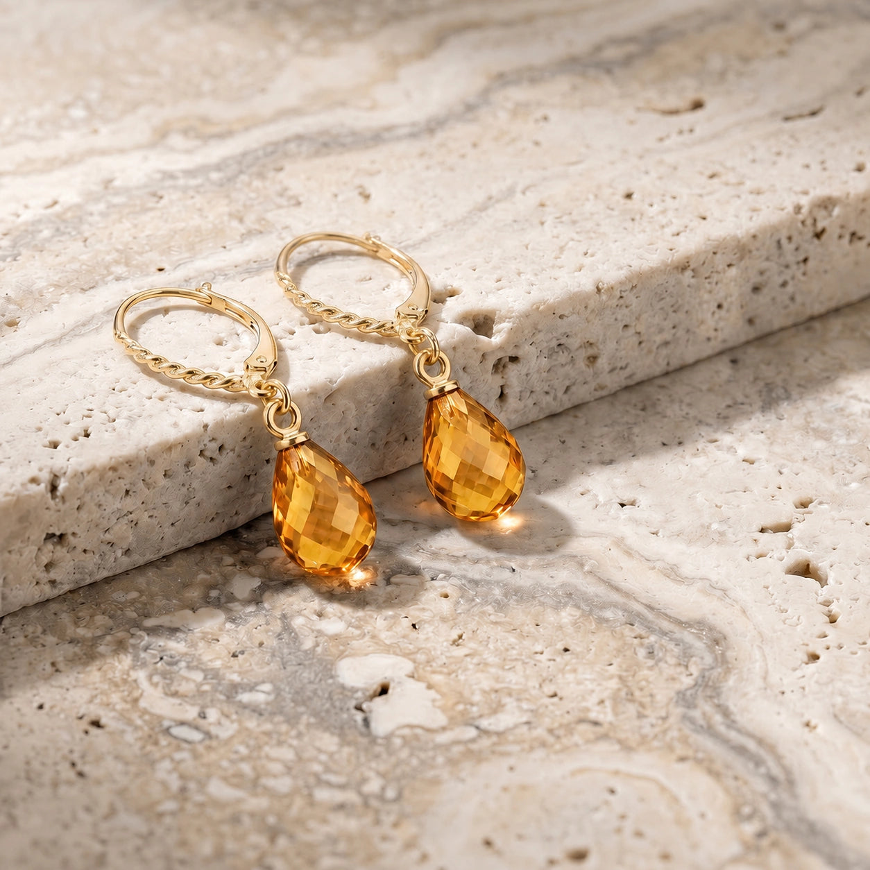 Yellow Gold Citrine — Mariafabiola