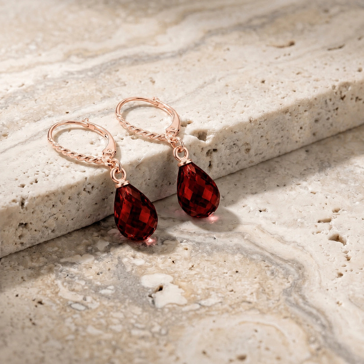 Rose Gold Garnet — Mariafabiola