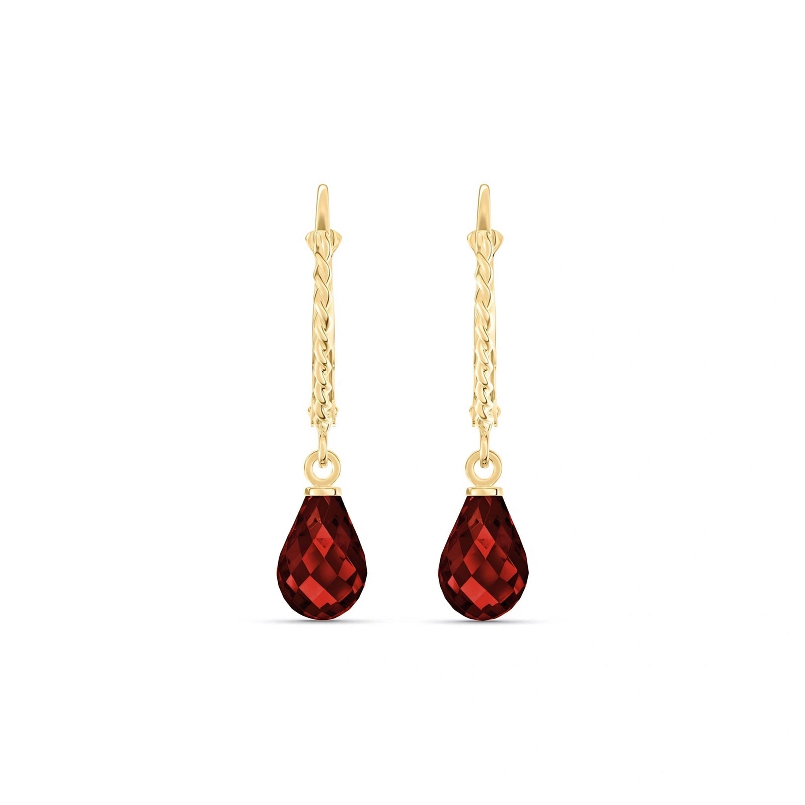 Yellow Gold Garnet — Mariafabiola
