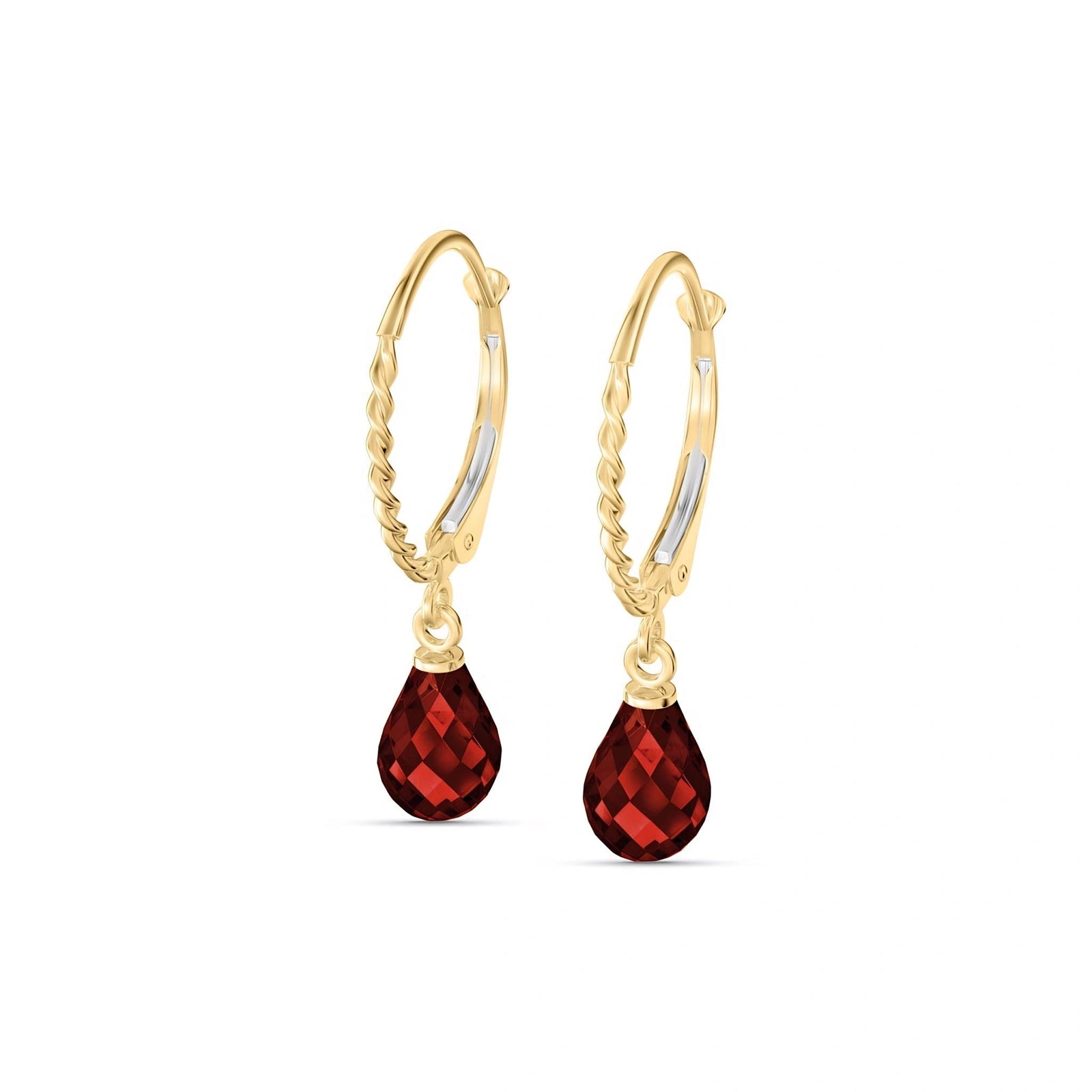 Yellow Gold Garnet — Mariafabiola