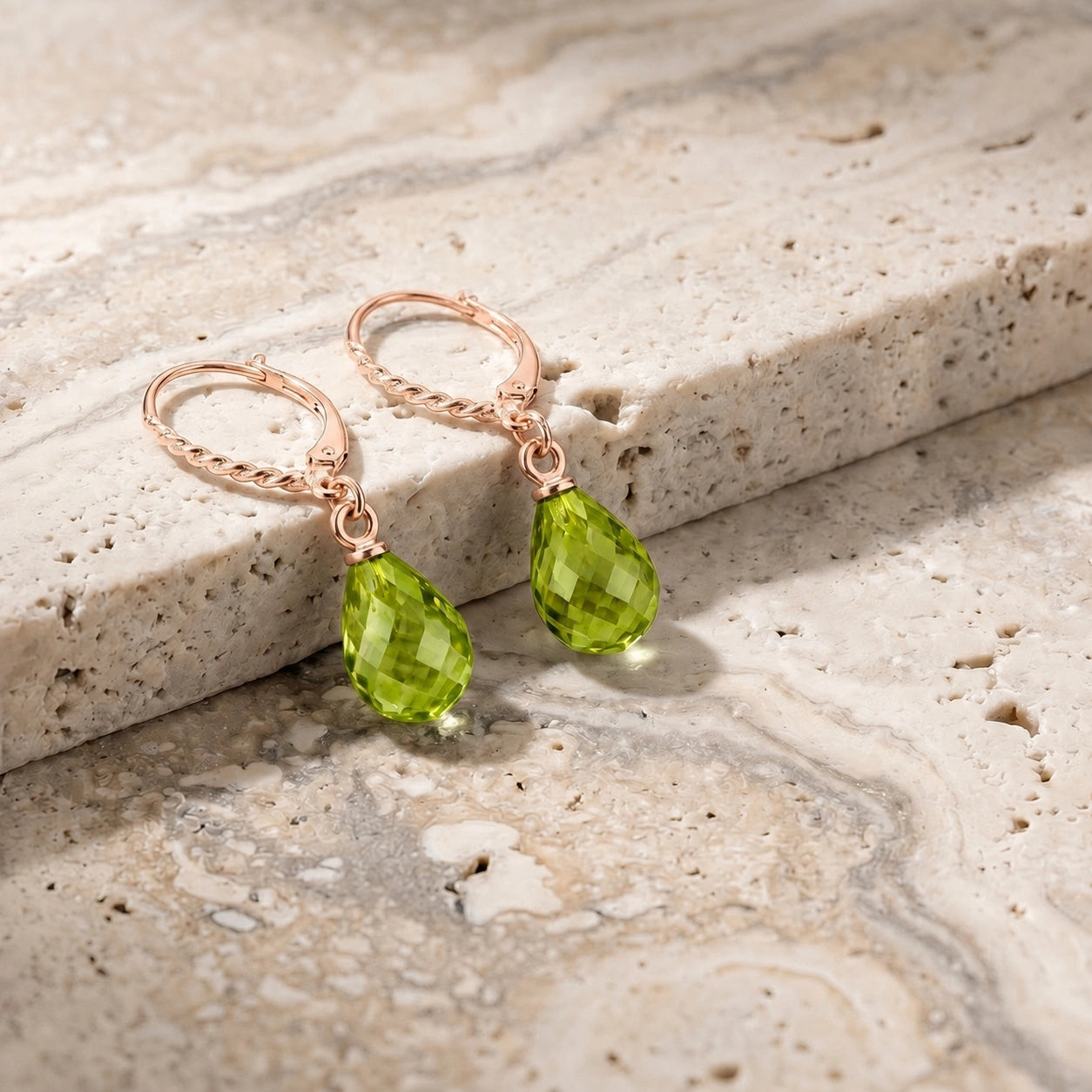 Rose Gold Peridot — Mariafabiola