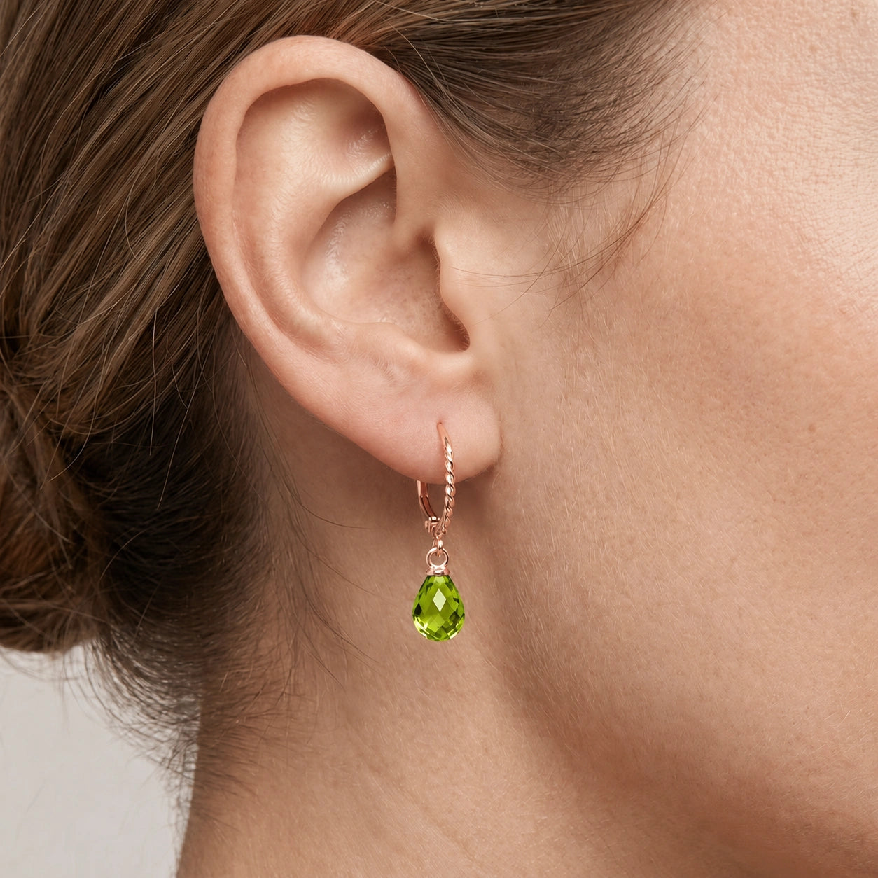 Rose Gold Peridot — Mariafabiola