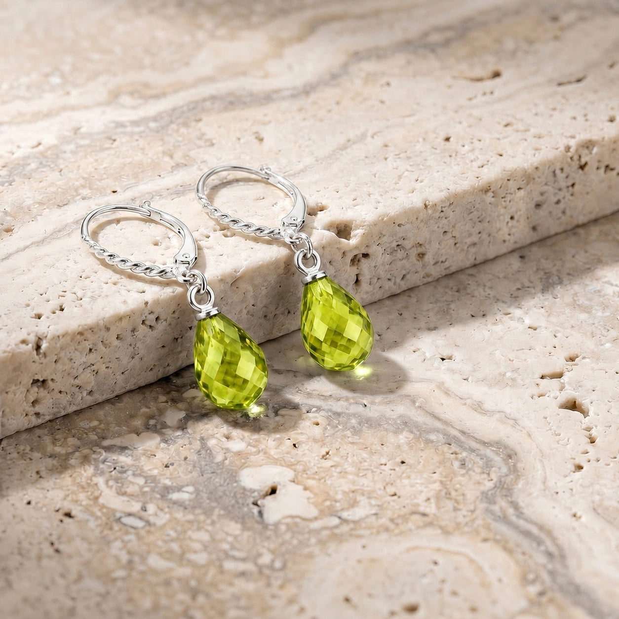 White Gold Peridot — Mariafabiola