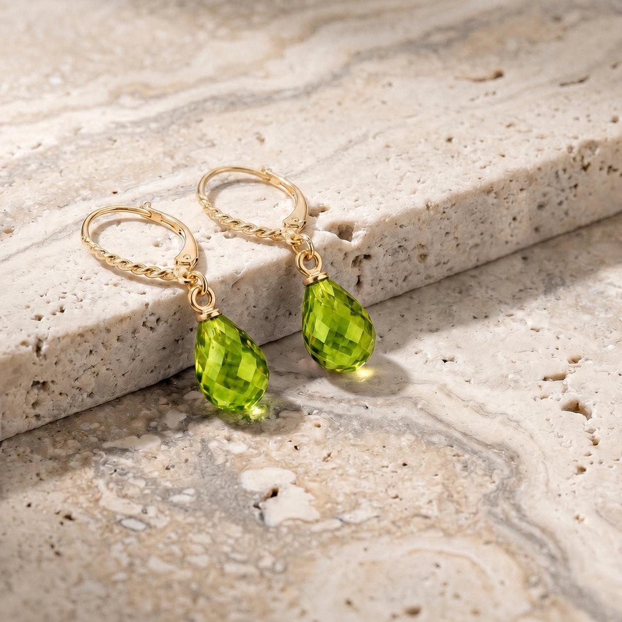 Yellow Gold Peridot — Mariafabiola