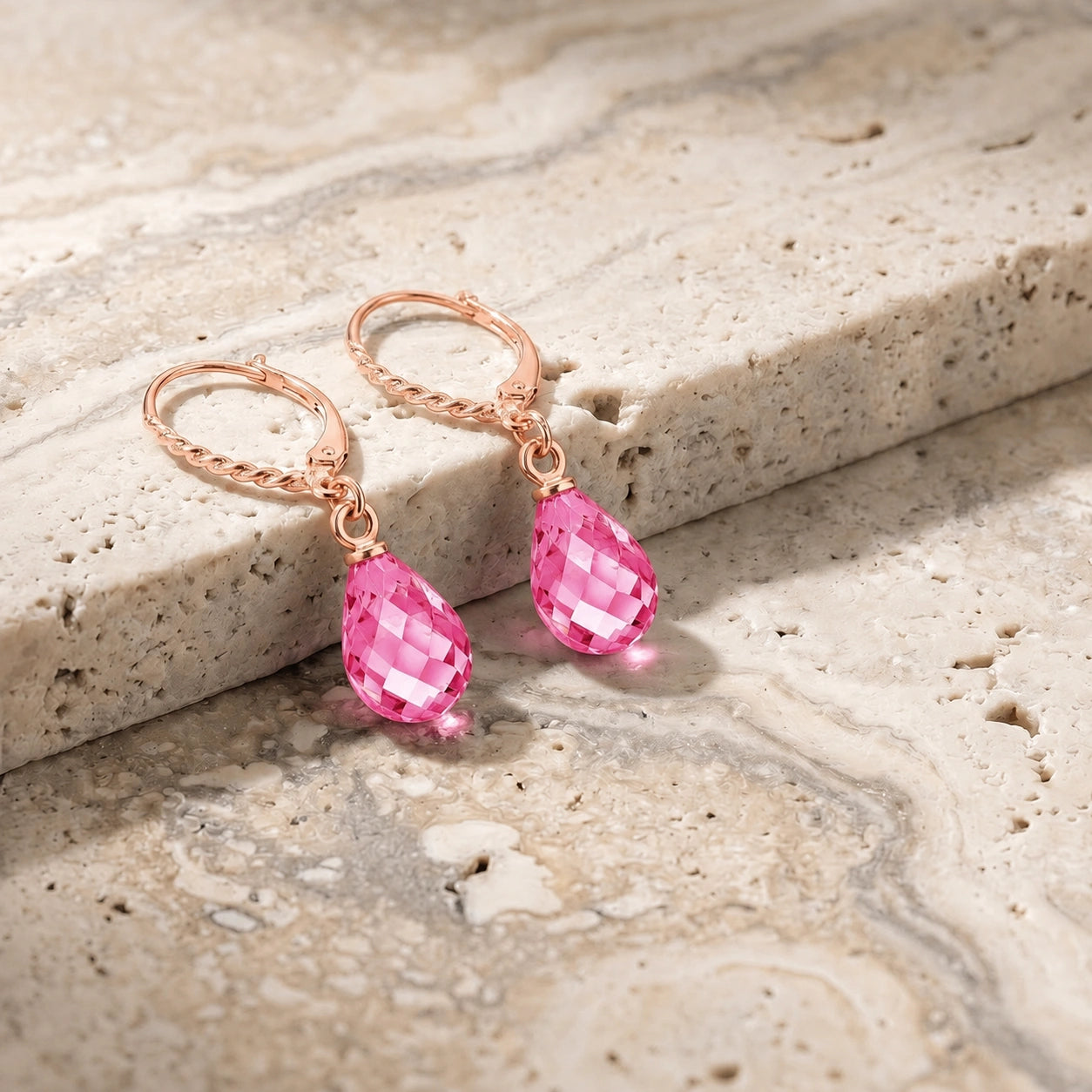 Rose Gold Pink Topaz — Mariafabiola