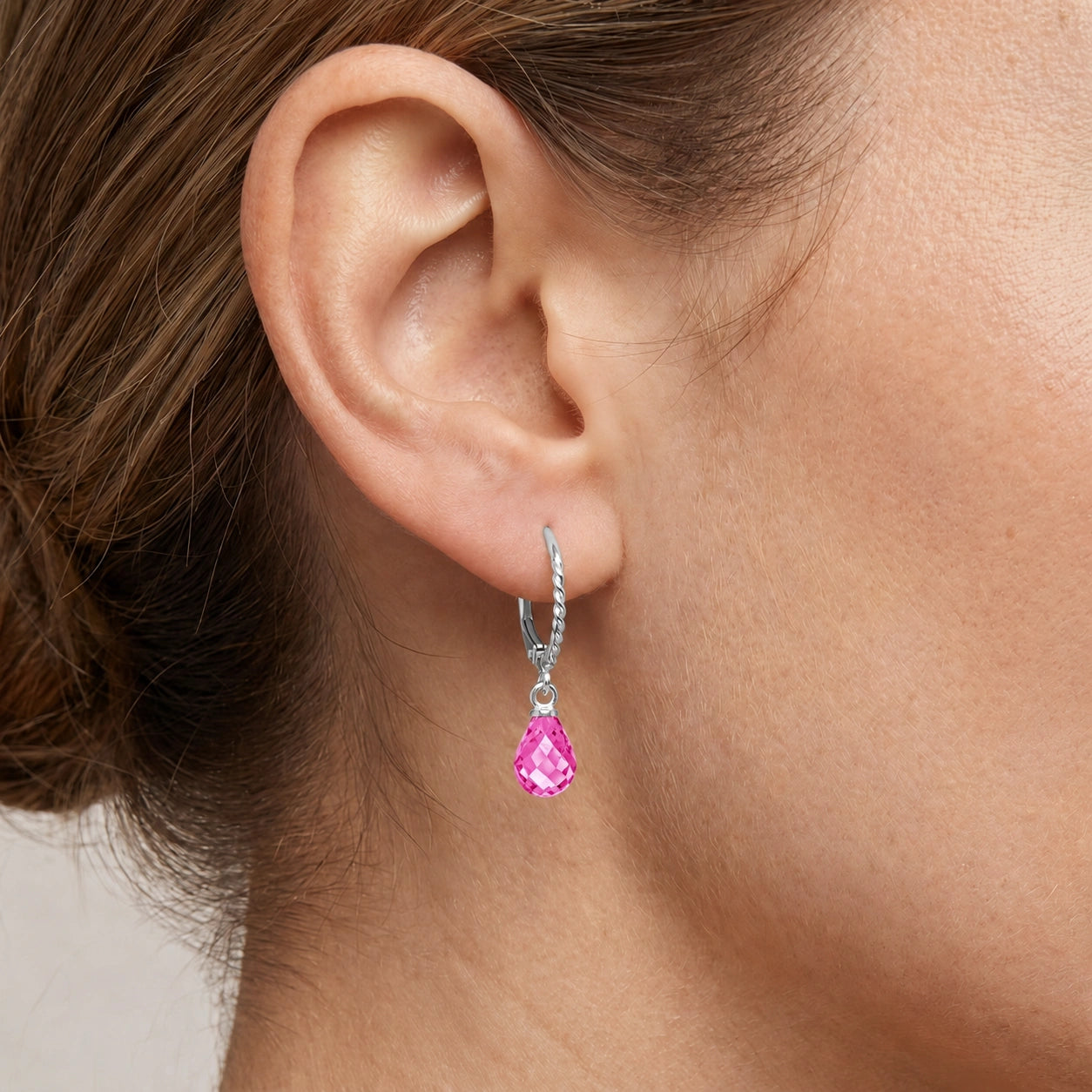 White Gold Pink Topaz — Mariafabiola