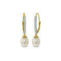 Yellow Gold Pearl & Diamond — Mariafaustina