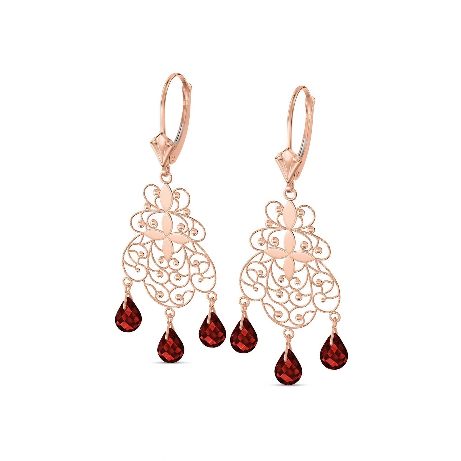 Rose Gold Garnet — Mariafernanda