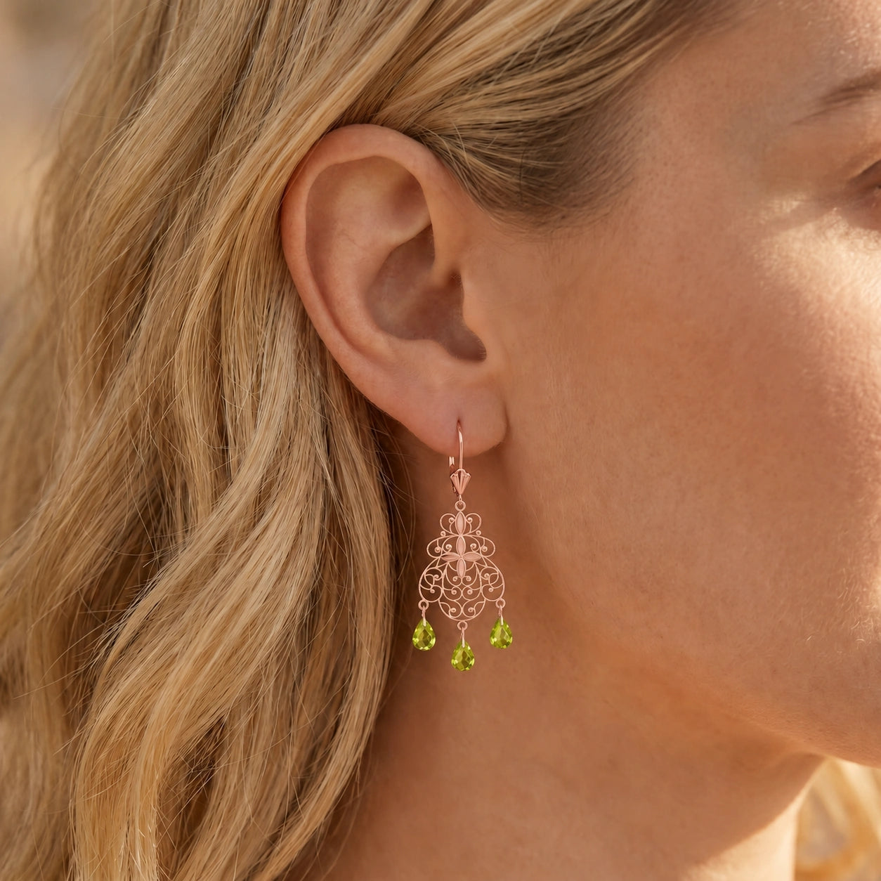 Rose Gold Peridot — Mariafernanda