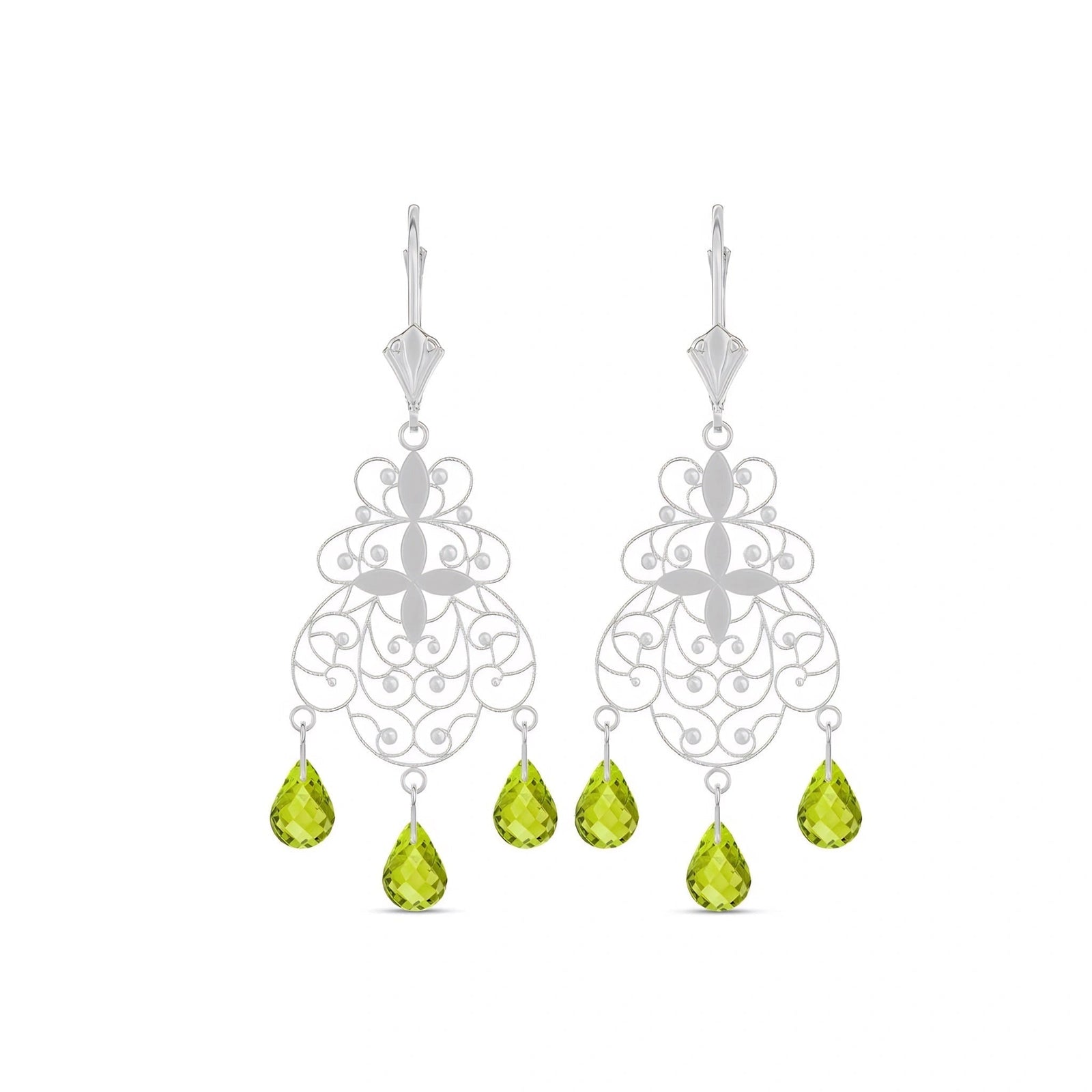White Gold Peridot — Mariafernanda